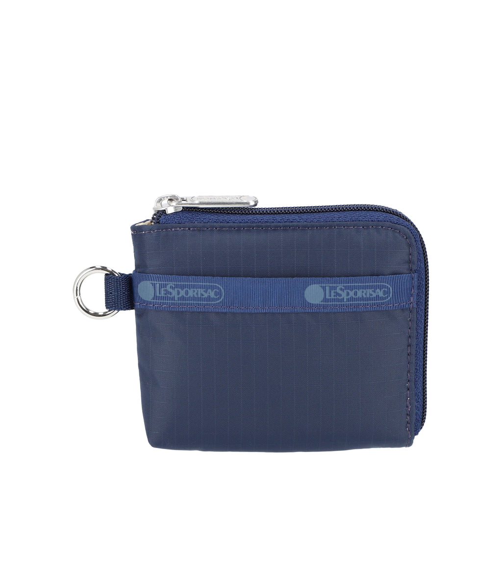 Slim Wallet - Navy Blue solid – LeSportsac