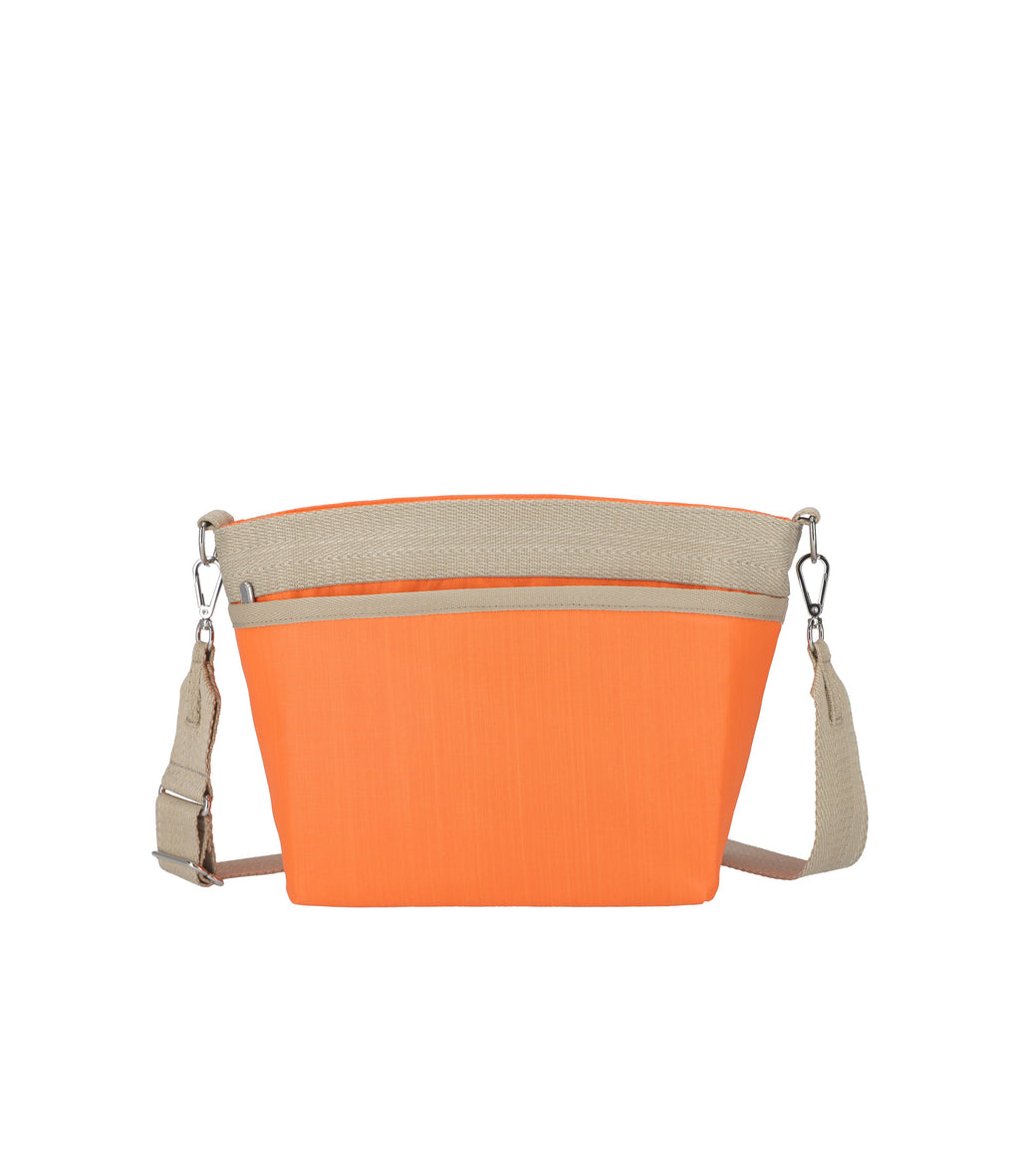 Lesportsac Small Bucket Bag - Tangerine/Latte