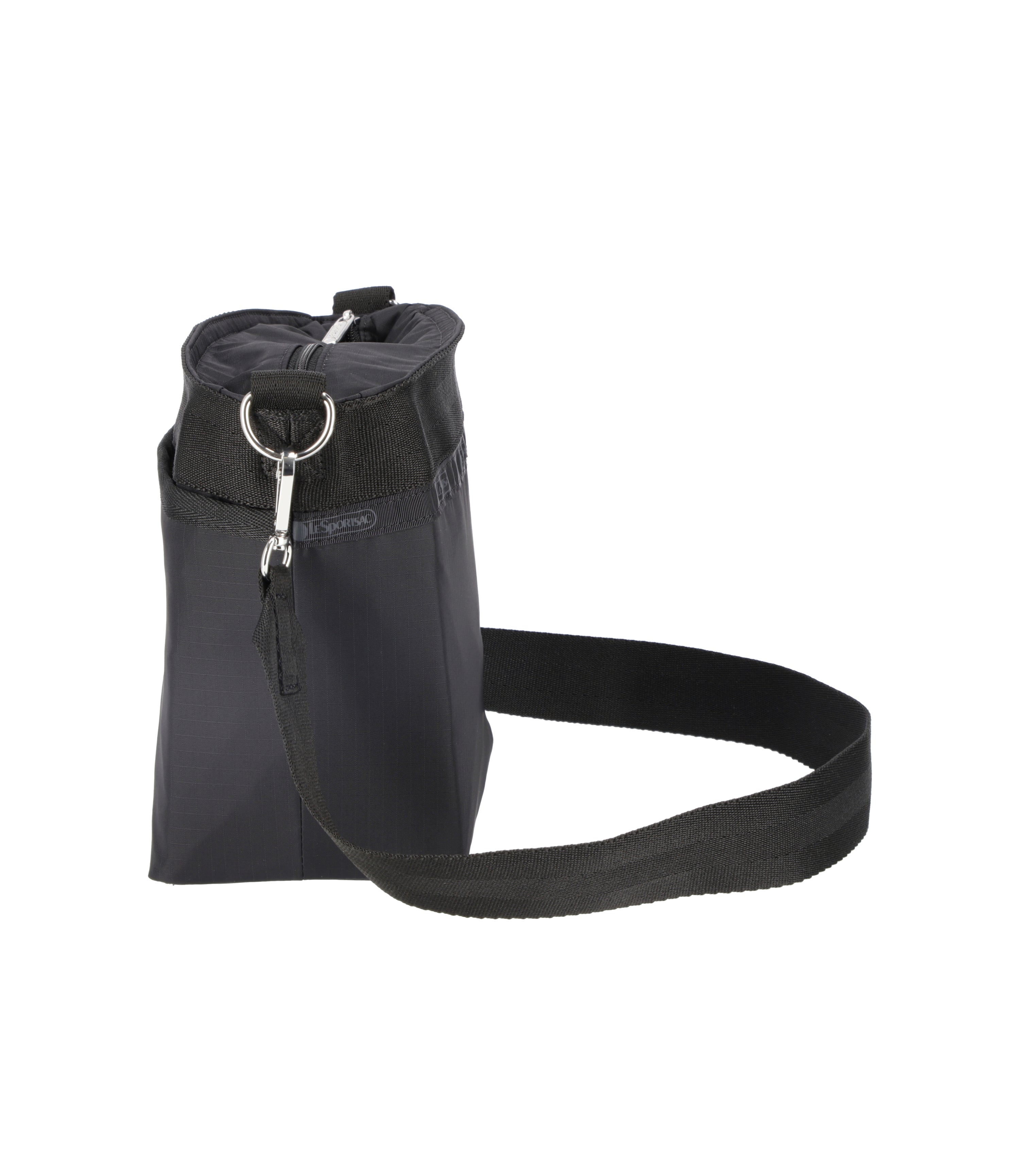Lesportsac Drawstring Bucket Bag - Black Solid