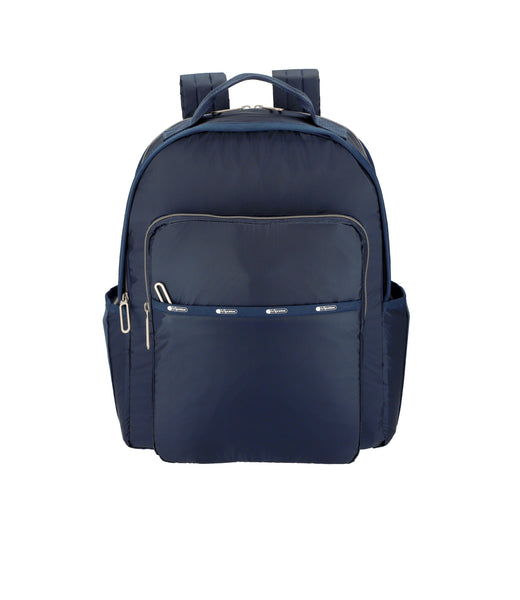 Essential Carryall Backpack Dark Blue C LeSportsac