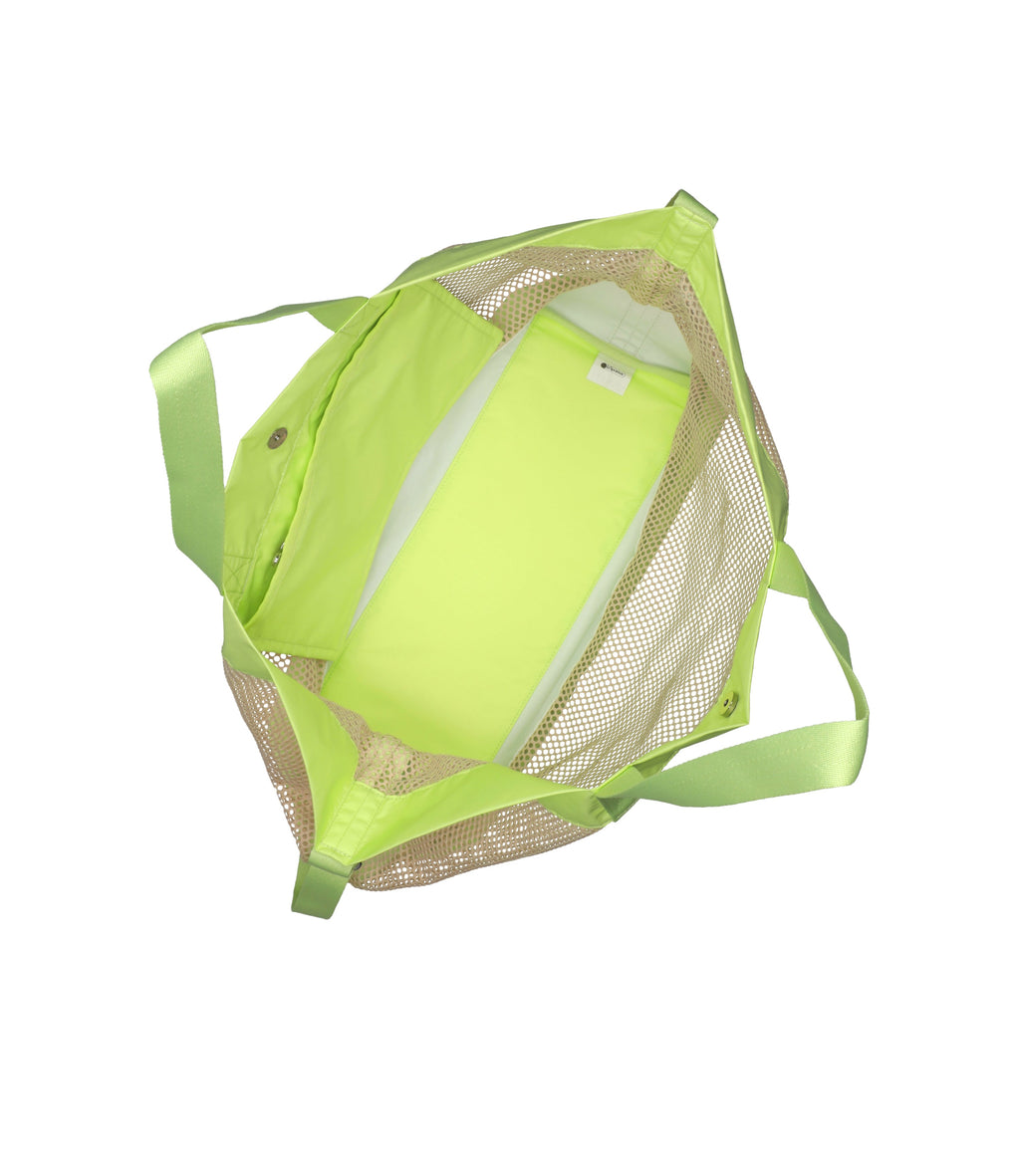 Solid Medium Mesh Tote - 24191977357360