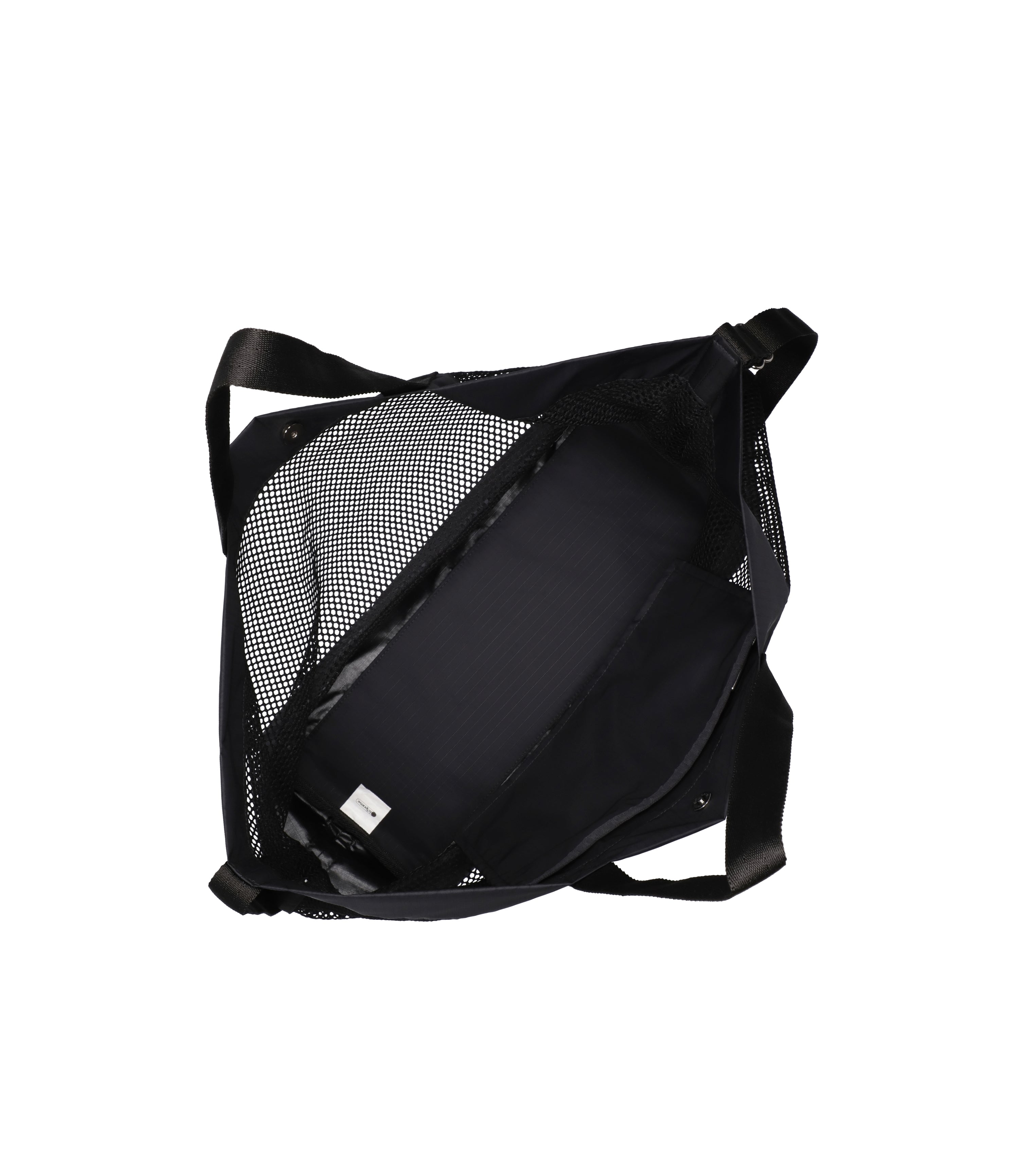 Solid Medium Mesh Tote - Black Mesh – LeSportsac