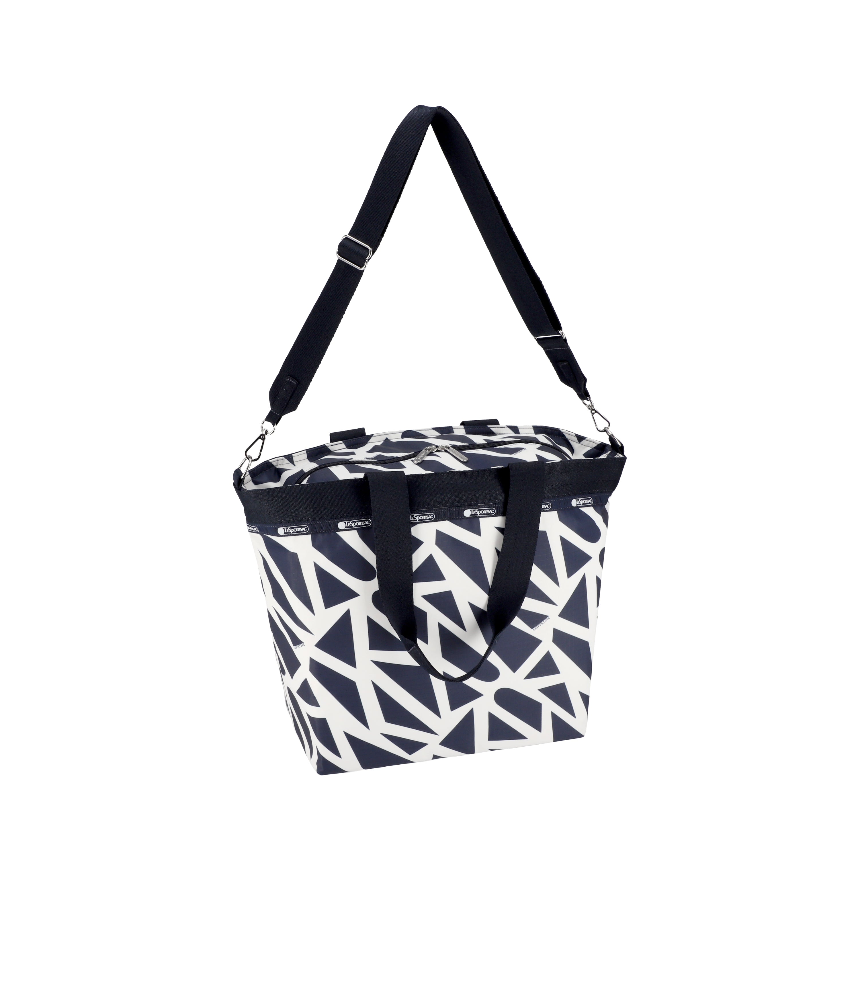 Lesportsac Large Bucket Tote - Tangerine/Latte