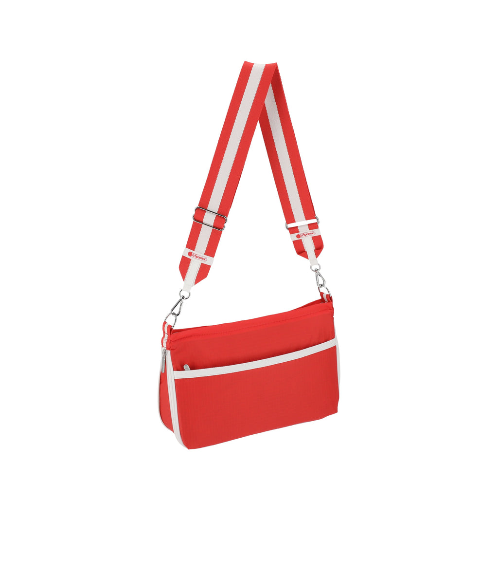 Lesportsac East/West Zipper Bag - Spectator Rouge Red