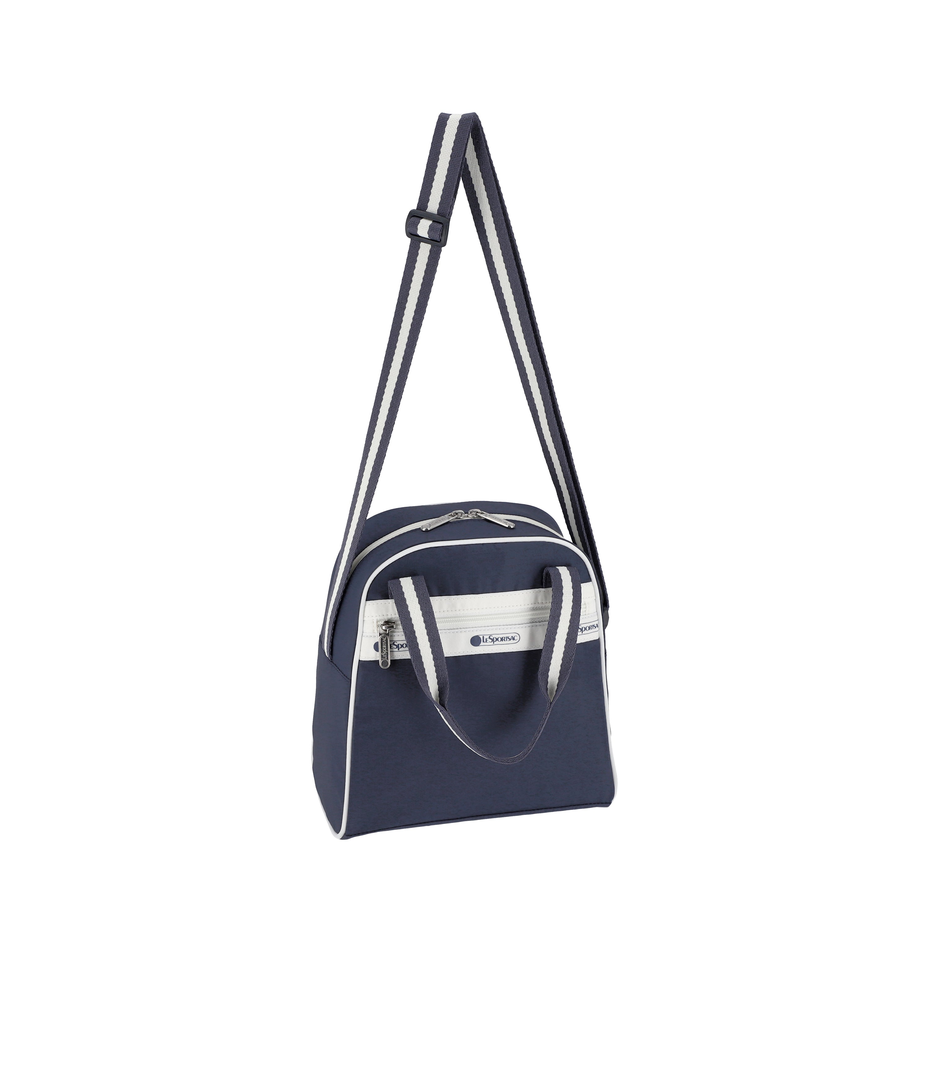 North/South Mini Satchel - Spectator Deep Blue – LeSportsac