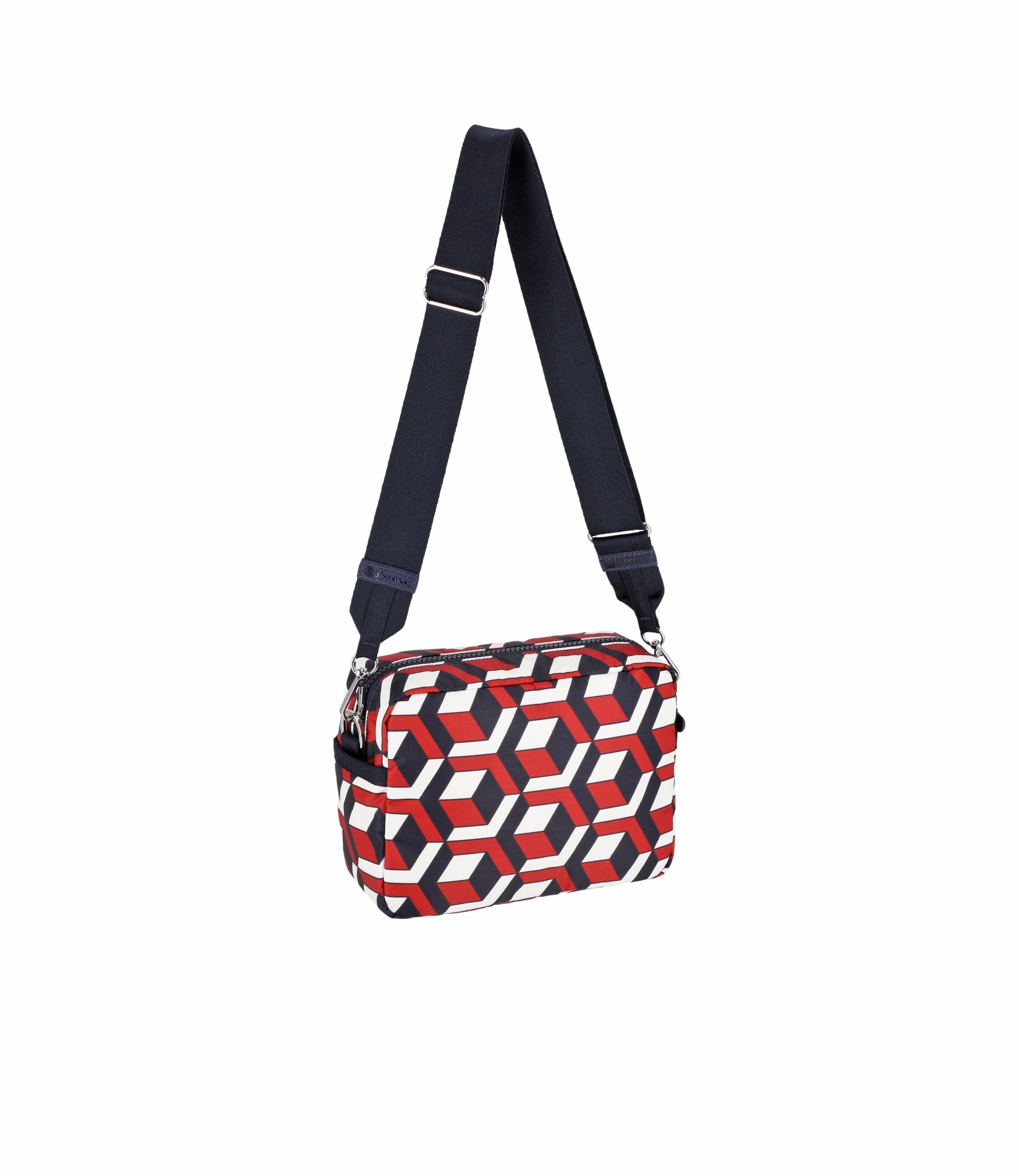 Mini Duffel Crossbody - Deep Periwinkle solid – LeSportsac