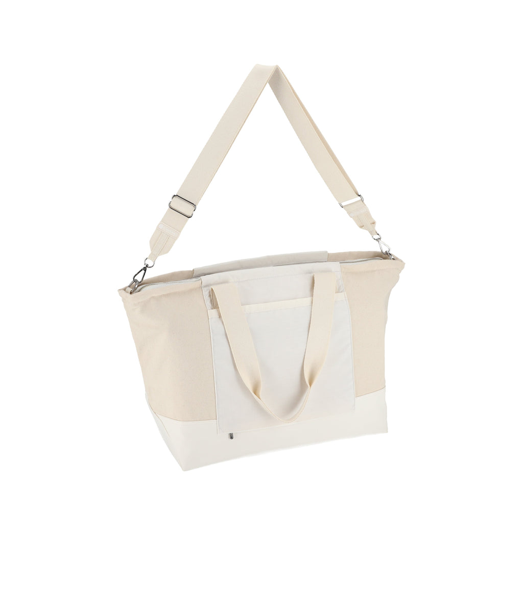 Canvas East/West Tote - 25153612808240