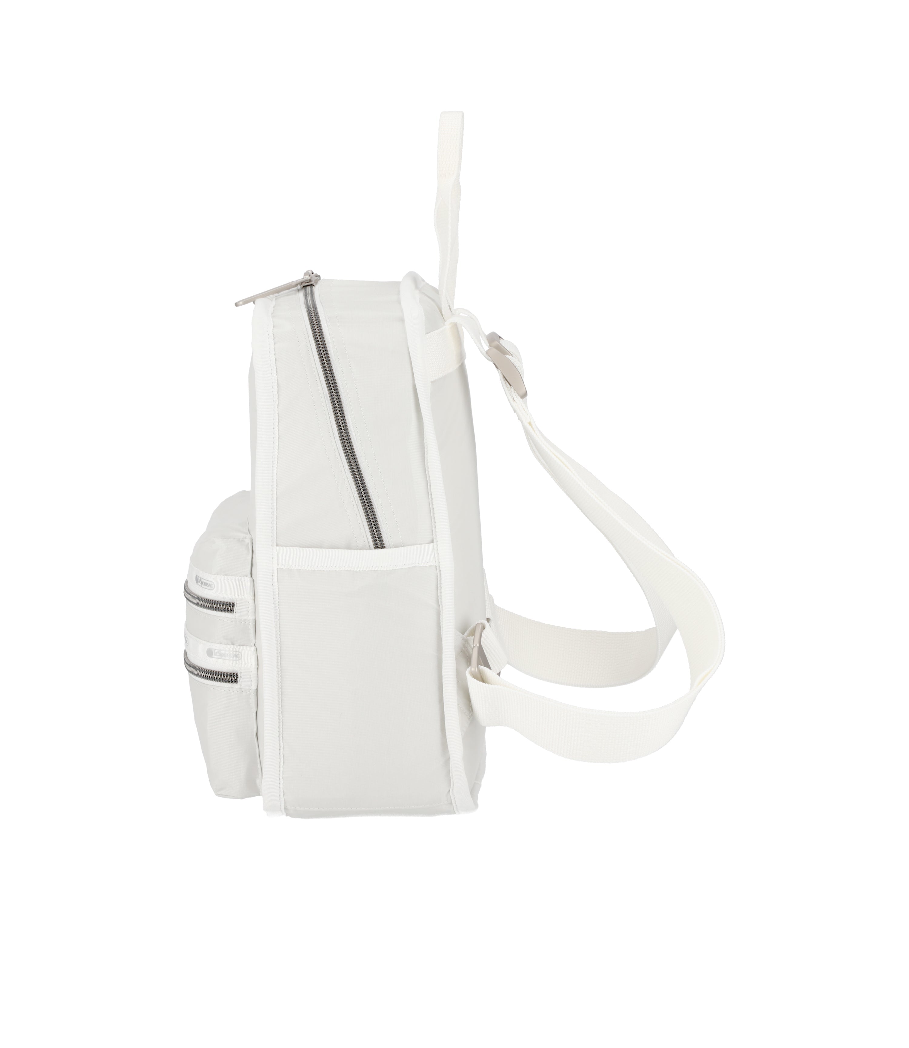 【LESPORTSAC】C MINI BACKPACK Small Functional Backpack - Blanc C – LeSportsac
