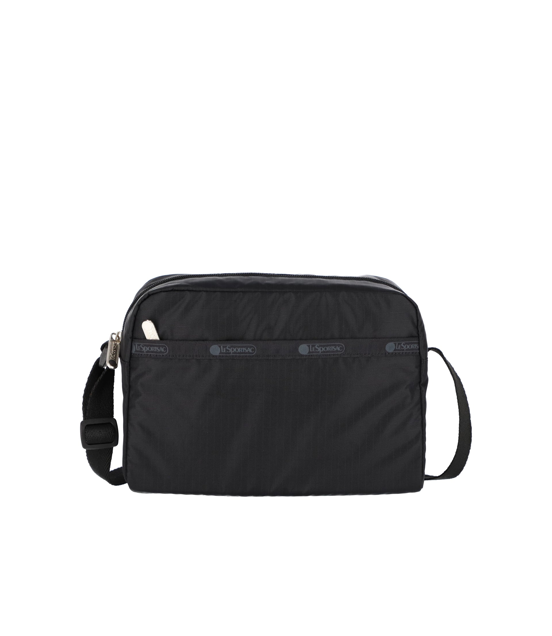 Daniella Crossbody - Black, Top Zip Crossbody Bag