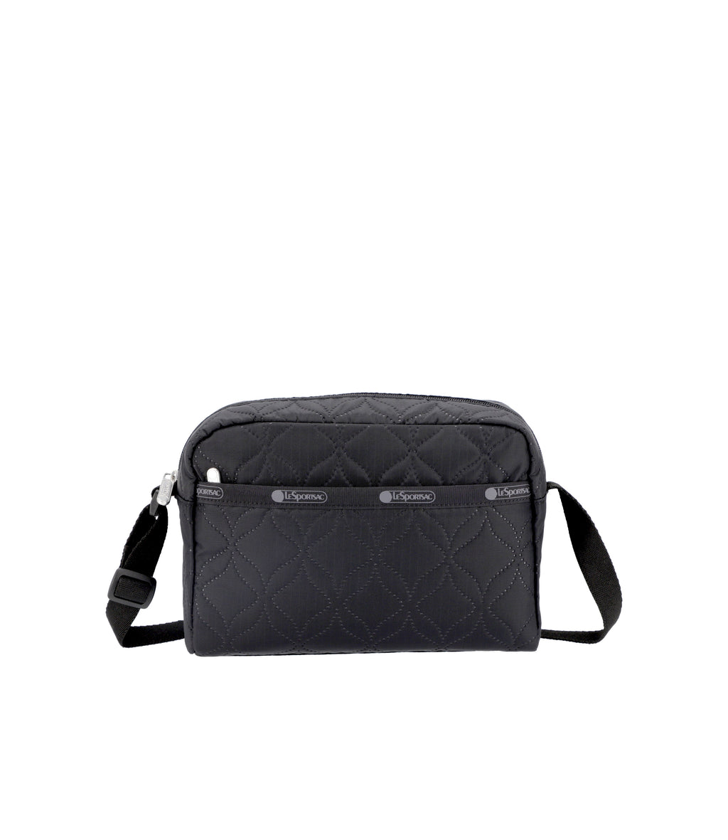 Woven Chain Strap Quilted Crossbody Bag - AnnaKastle