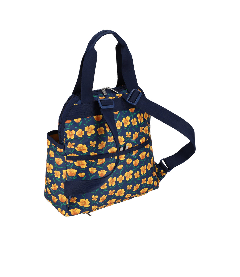 Double Trouble Backpack - Blooming Vines print – LeSportsac