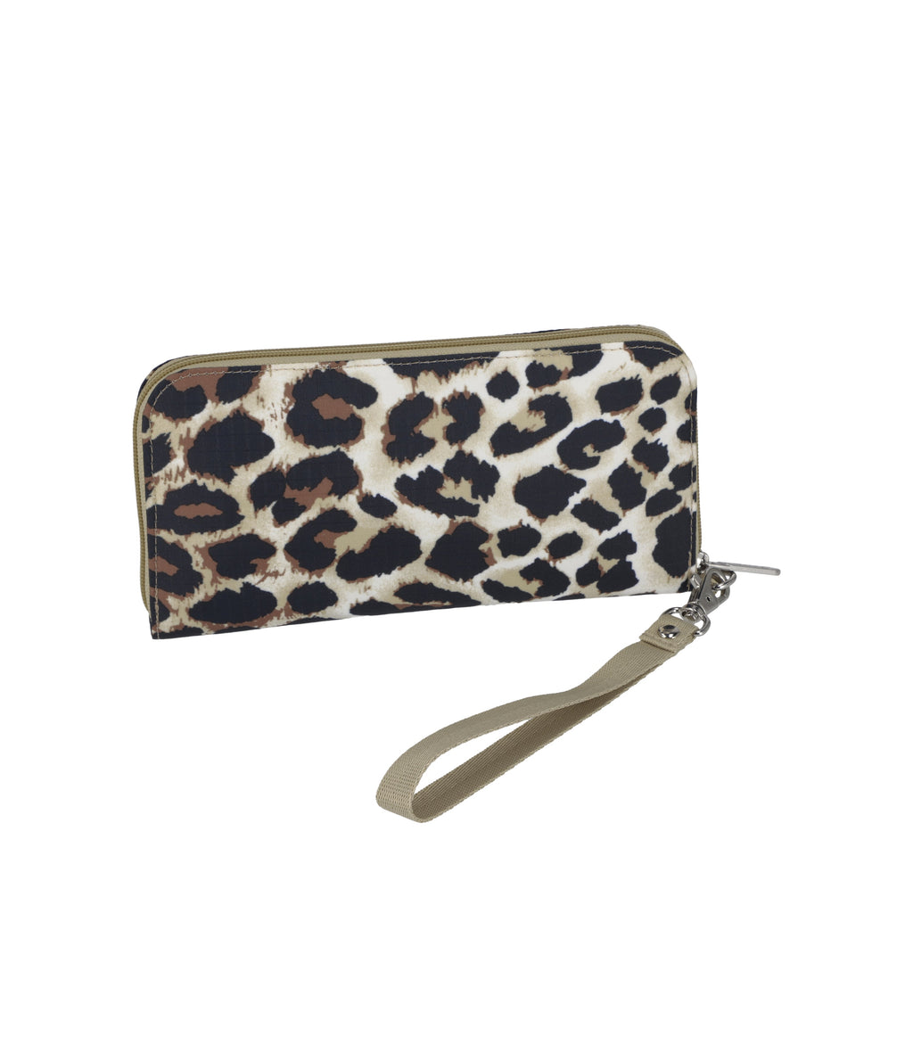 Tech Wallet Wristlet - Flaxen Leopard print – LeSportsac
