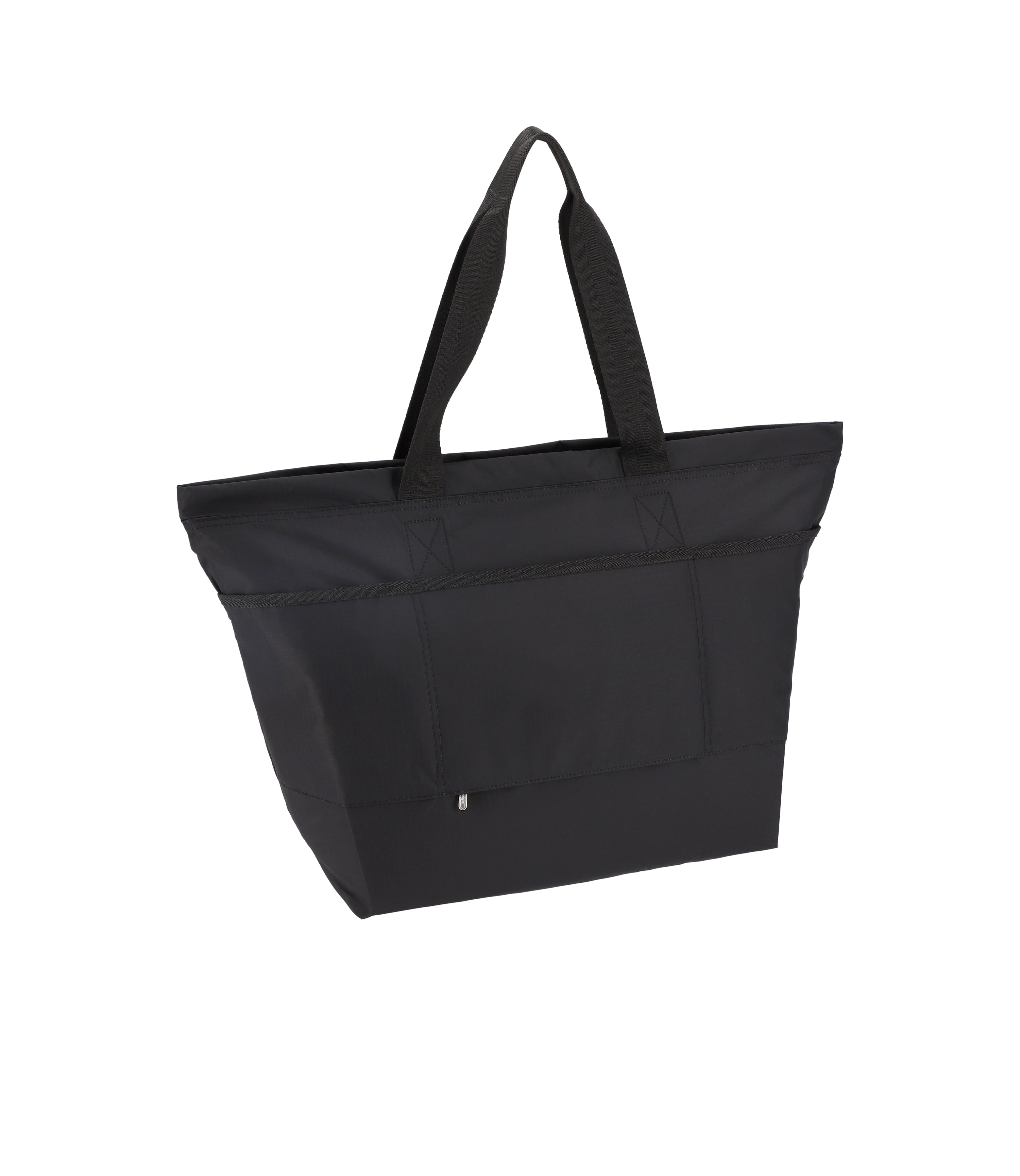 black travel tote bag LeSportsac Carlin Zip Top Tote Bag, Black