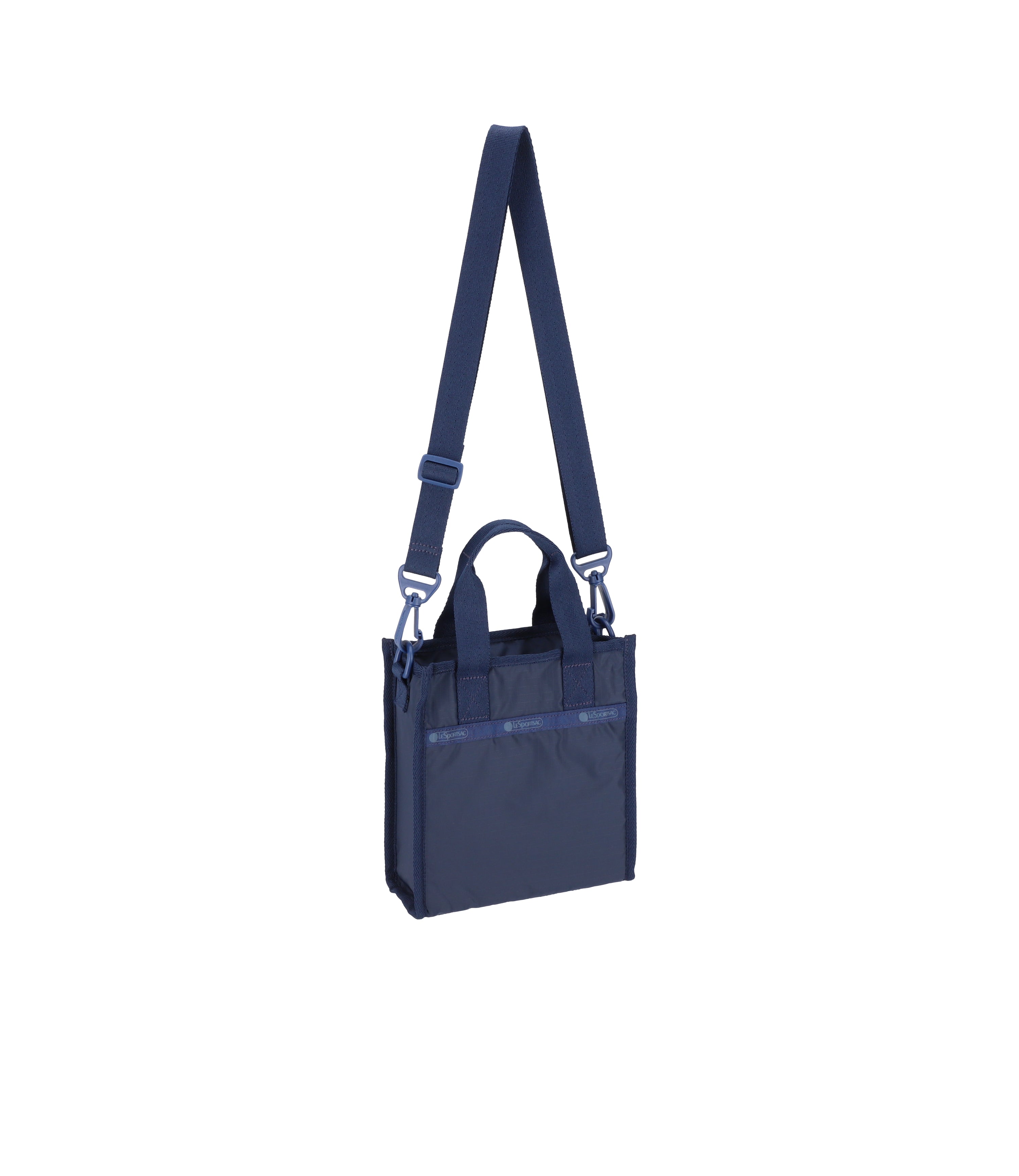 Lesportsac Mini North/South Tote - Navy Blue Solid