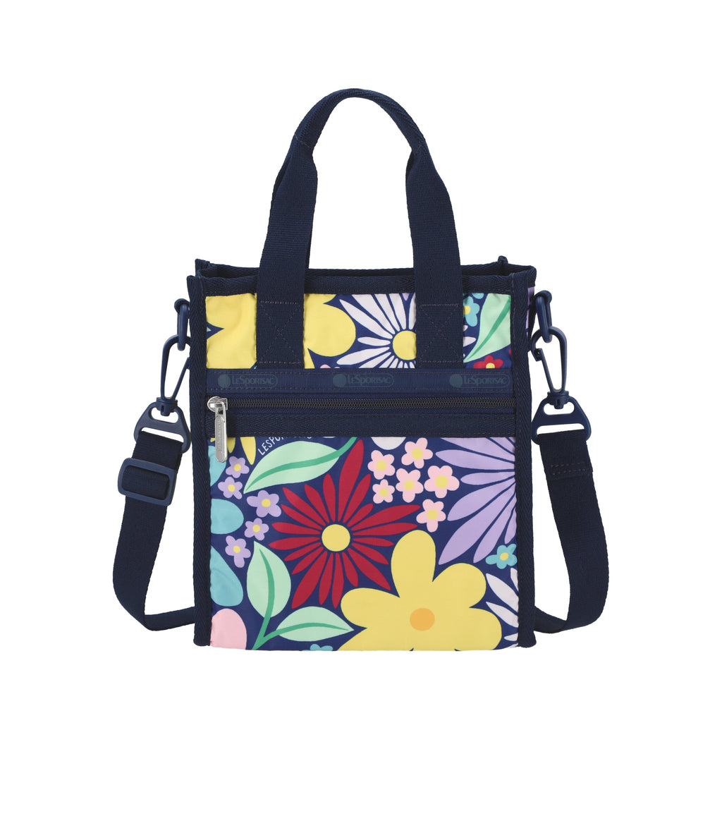 Lesportsac Mini North/South Tote - Flower Pop Print