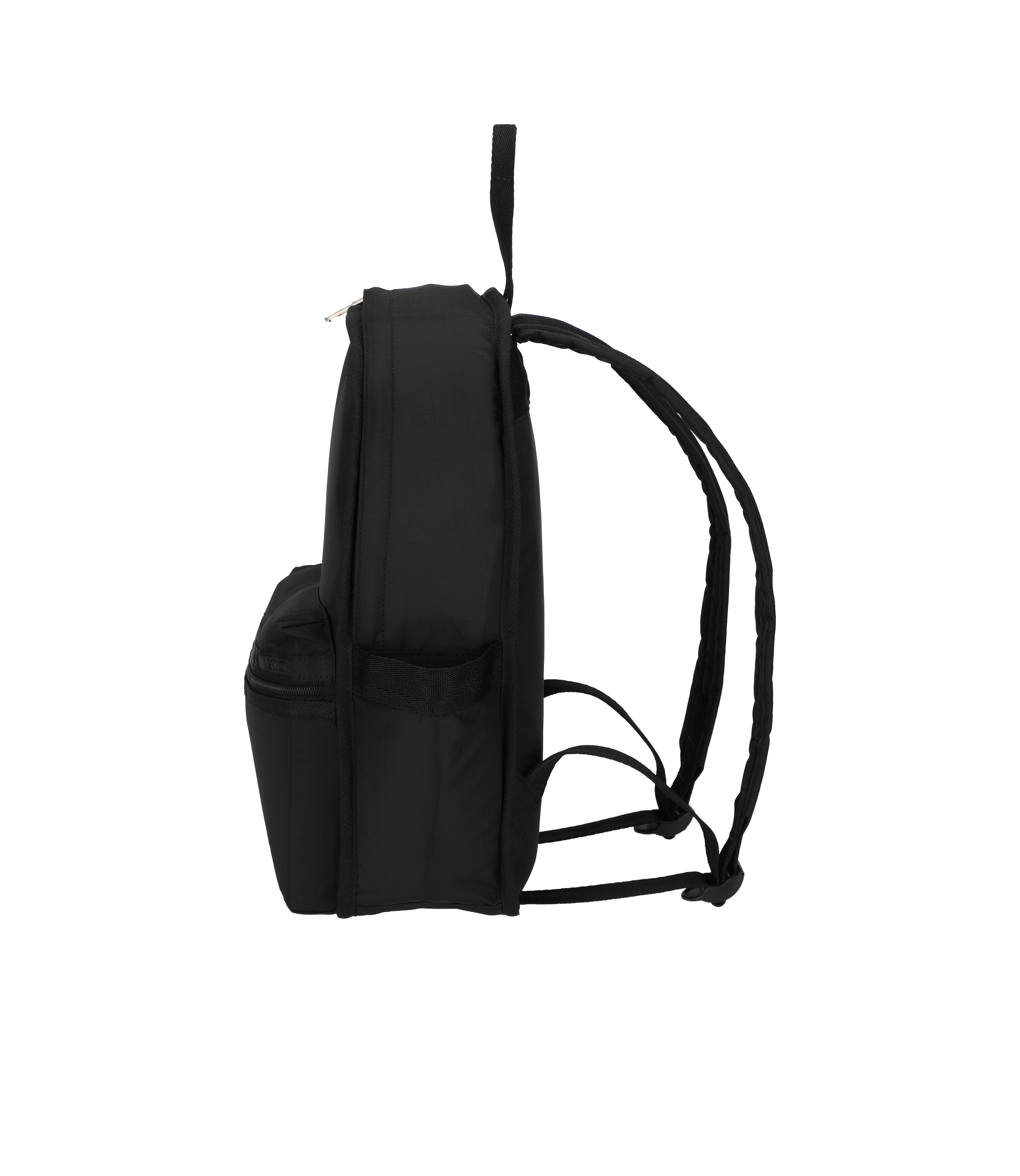 Solid Black Route Small Backpack | LeSportsac Solid Black Route Small Backpack | LeSportsac