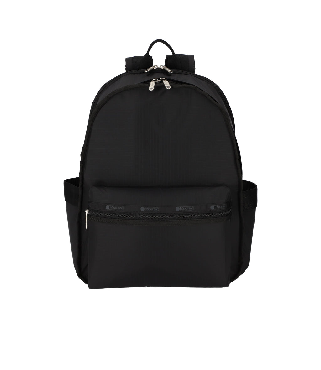 Route Backpack - Black solid – LeSportsac