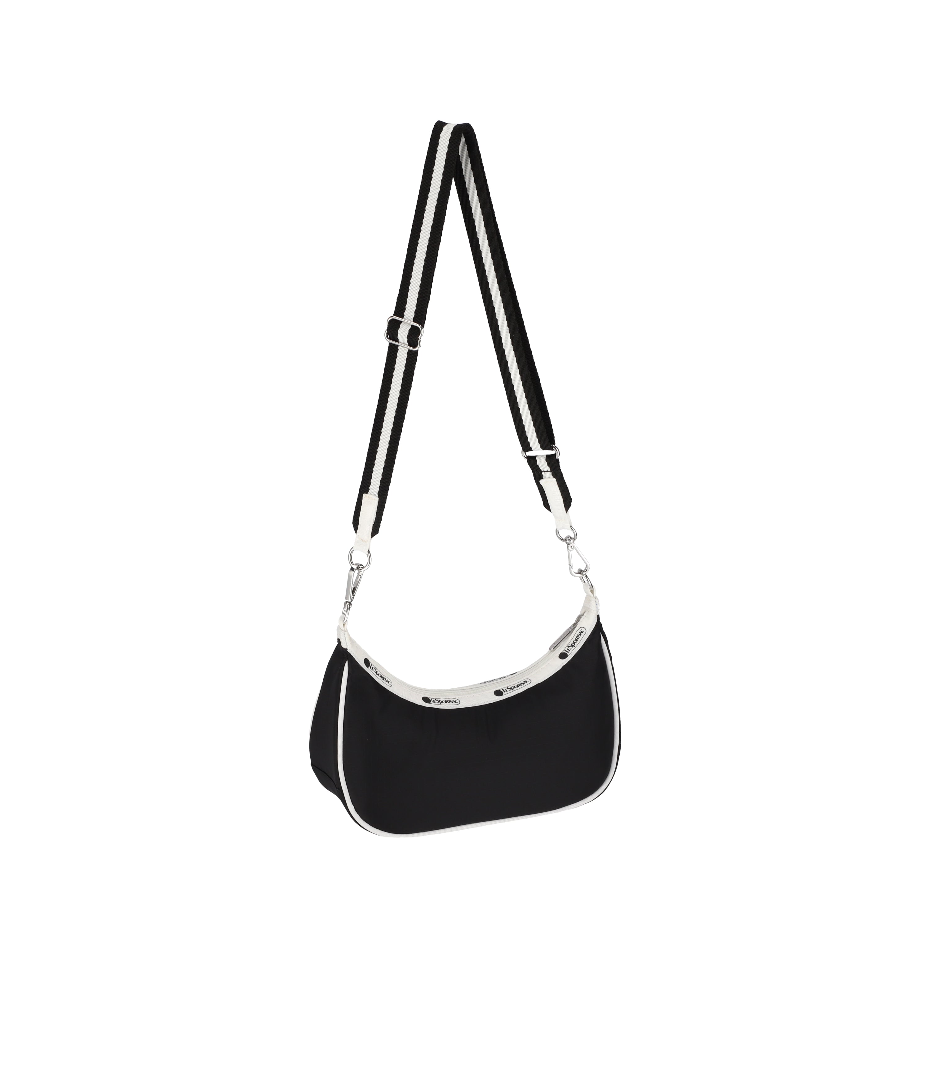 Lesportsac Small Convertible Hobo - Black Solid