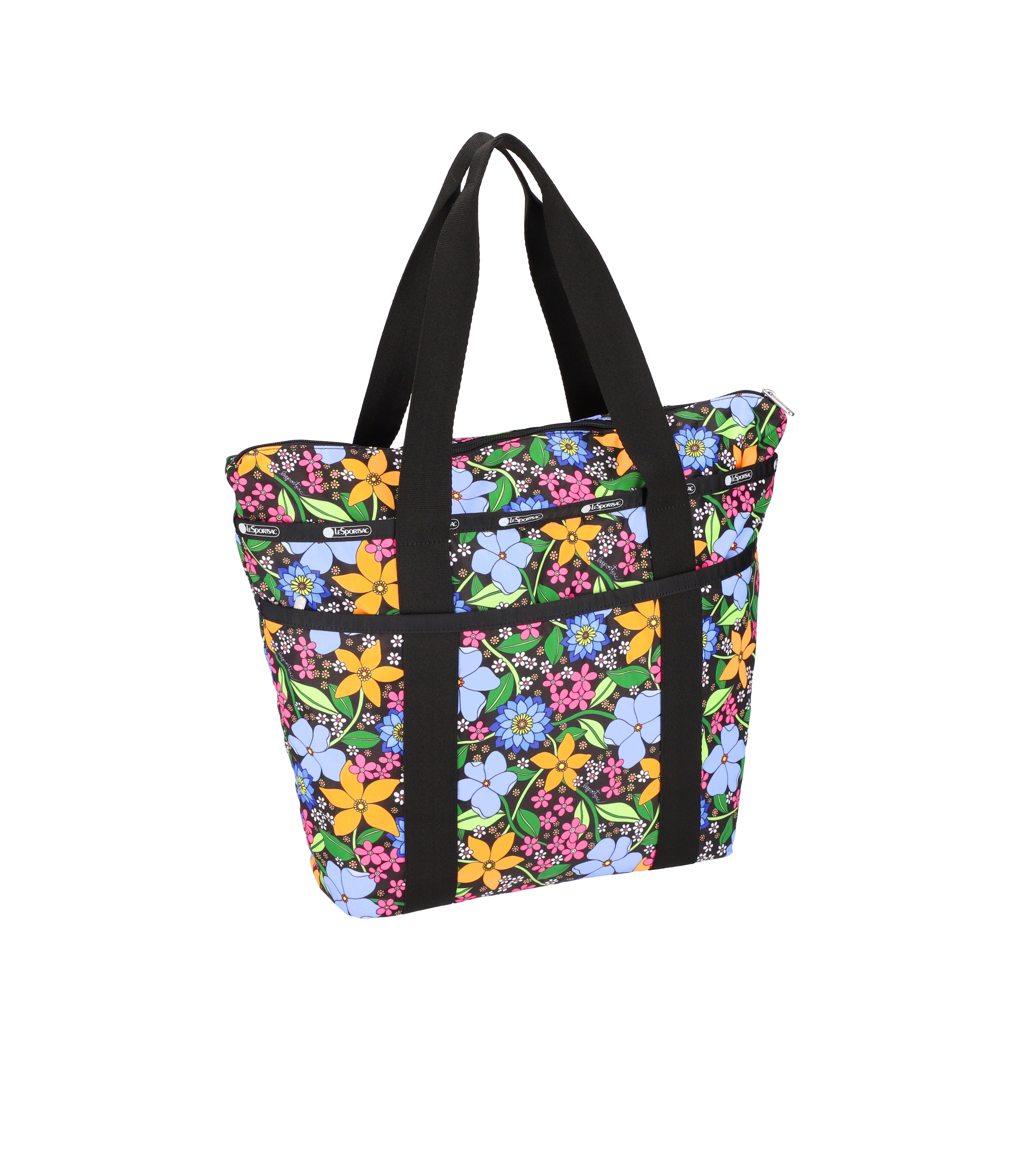 Lesportsac Everyday Zip Tote - Black Solid