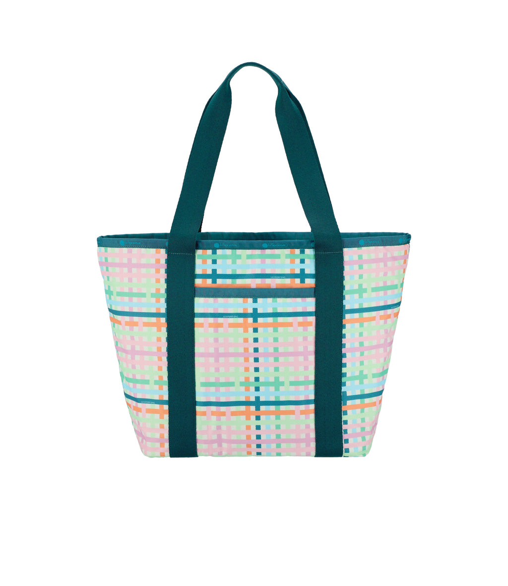 Lesportsac Everyday Zip Tote - Mason Madras Print