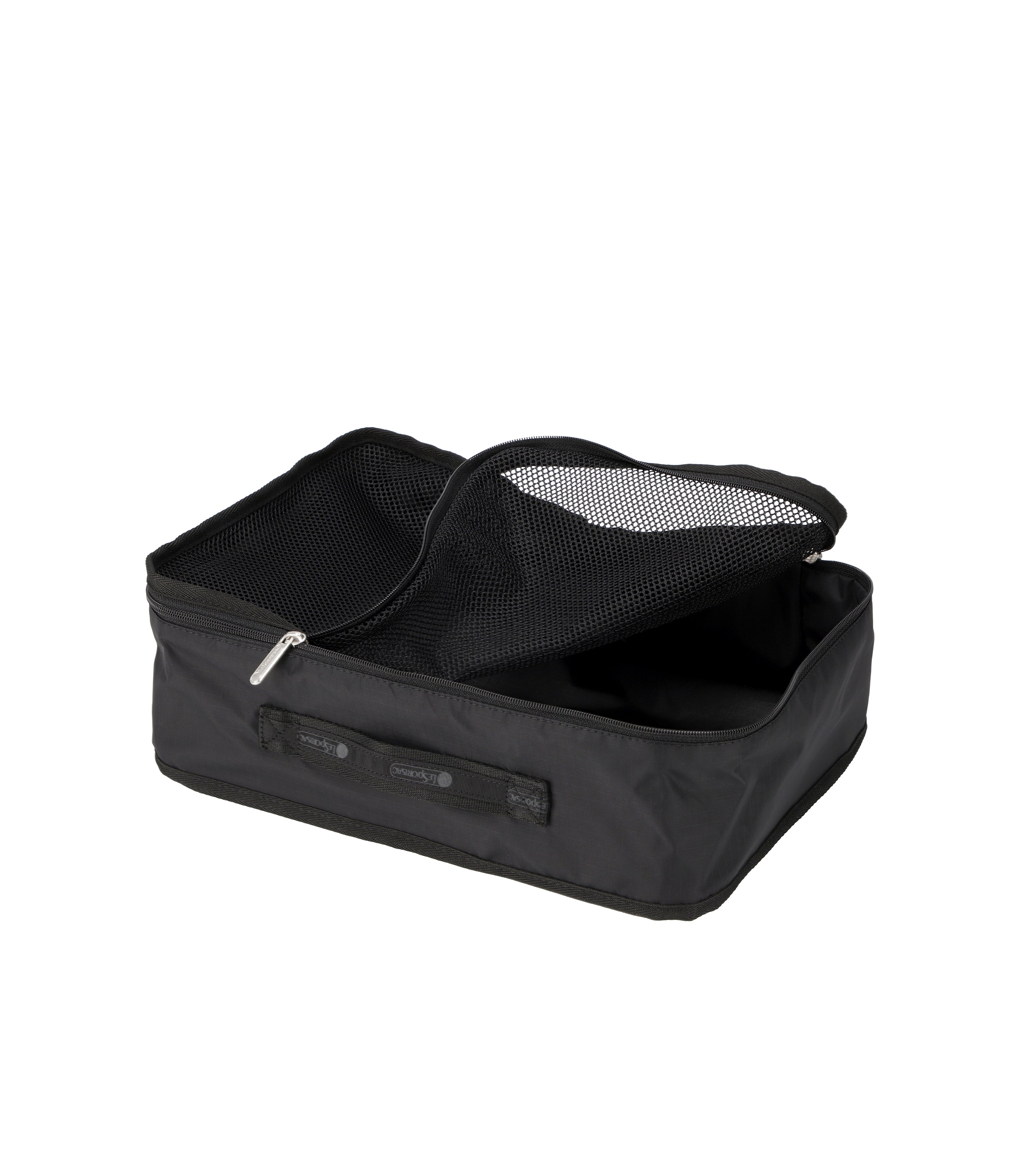 Solid Black Medium Packing Cube | LeSportsac