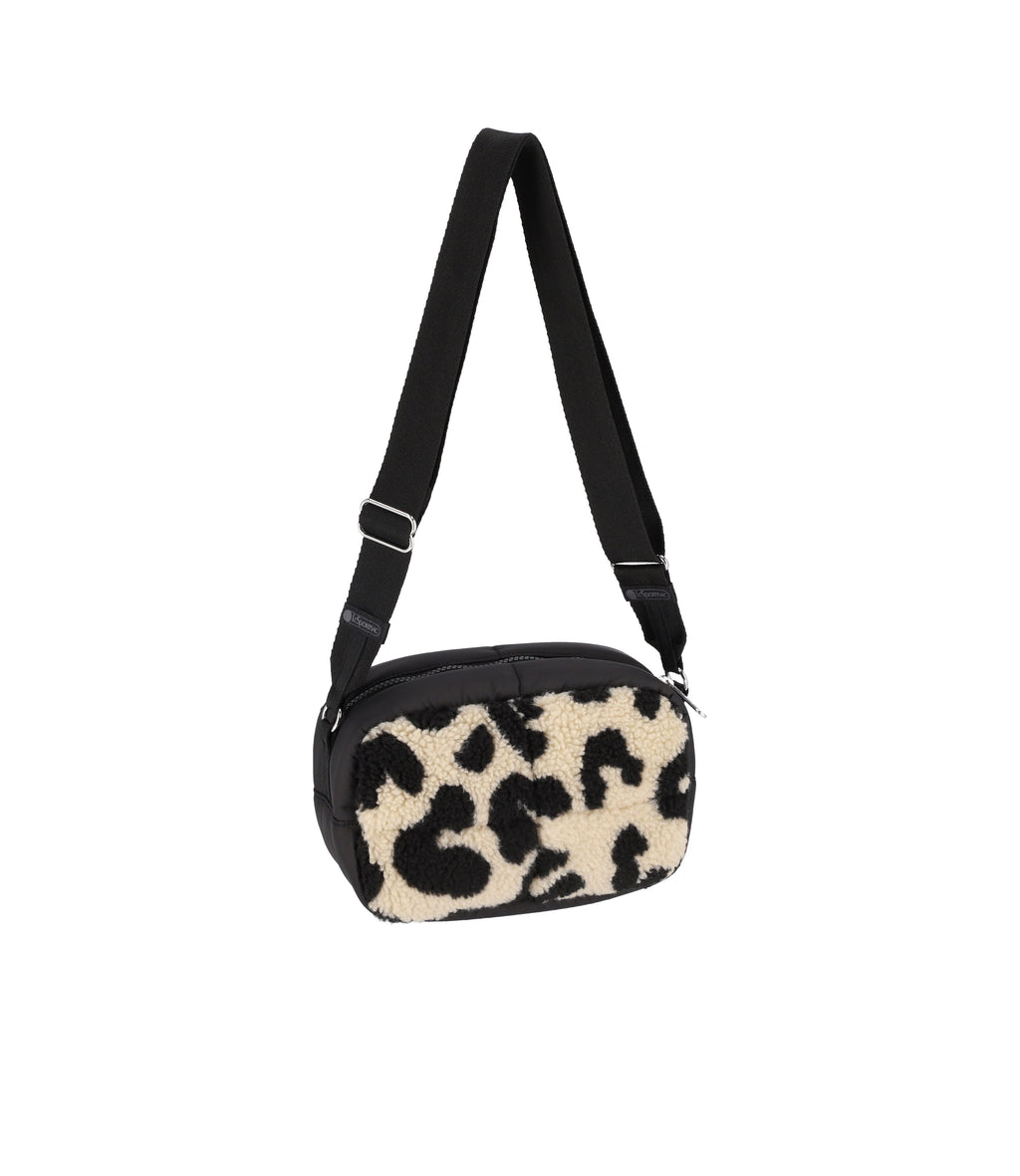 Puffy Sherpa Cube Crossbody - 24810284220464