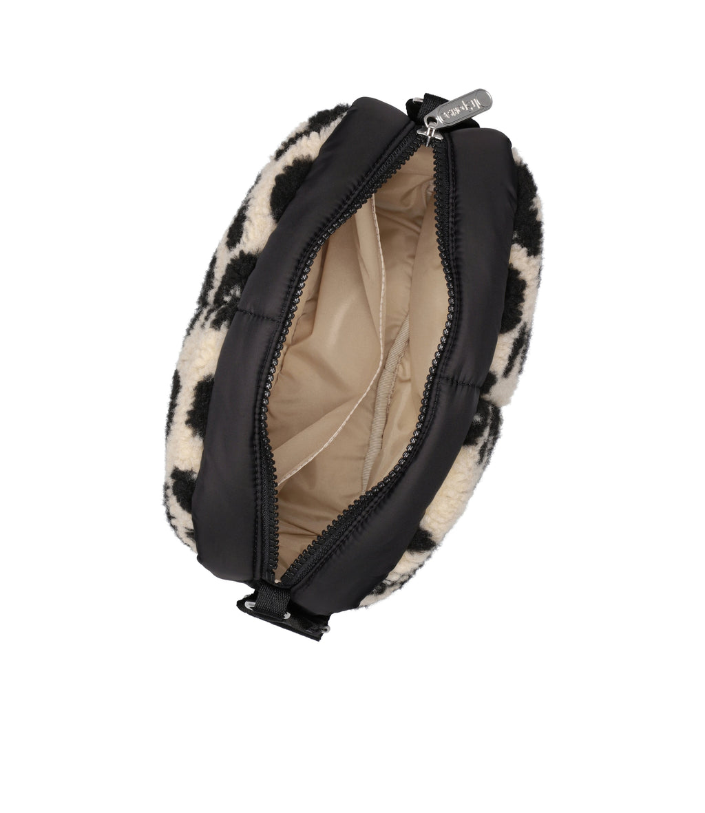 Puffy Sherpa Cube Crossbody - 24810284286000