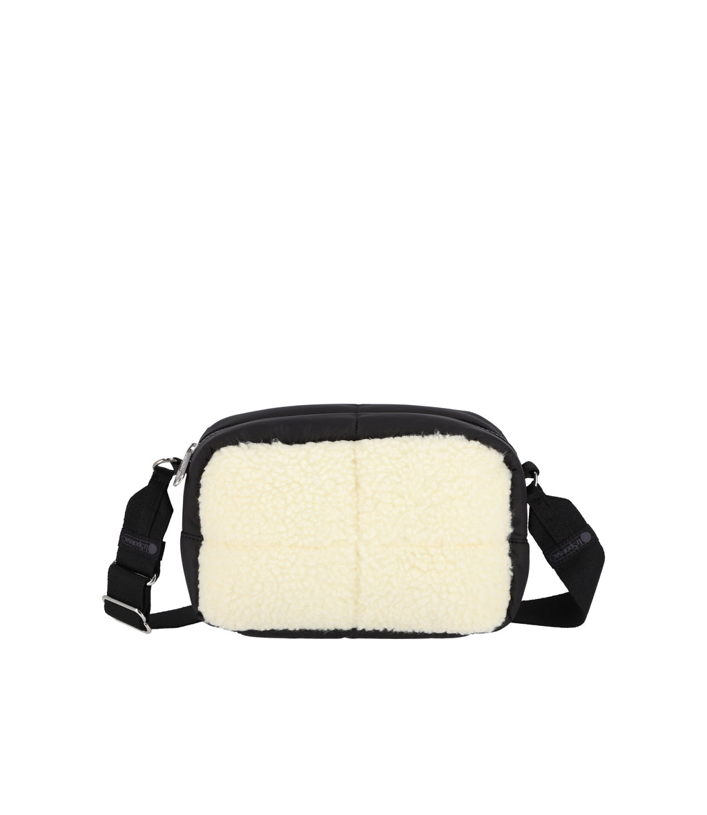 Puffy Sherpa Cube Crossbody - 24810284318768