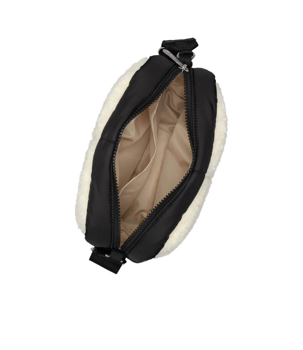 Puffy Sherpa Cube Crossbody - 24810284417072