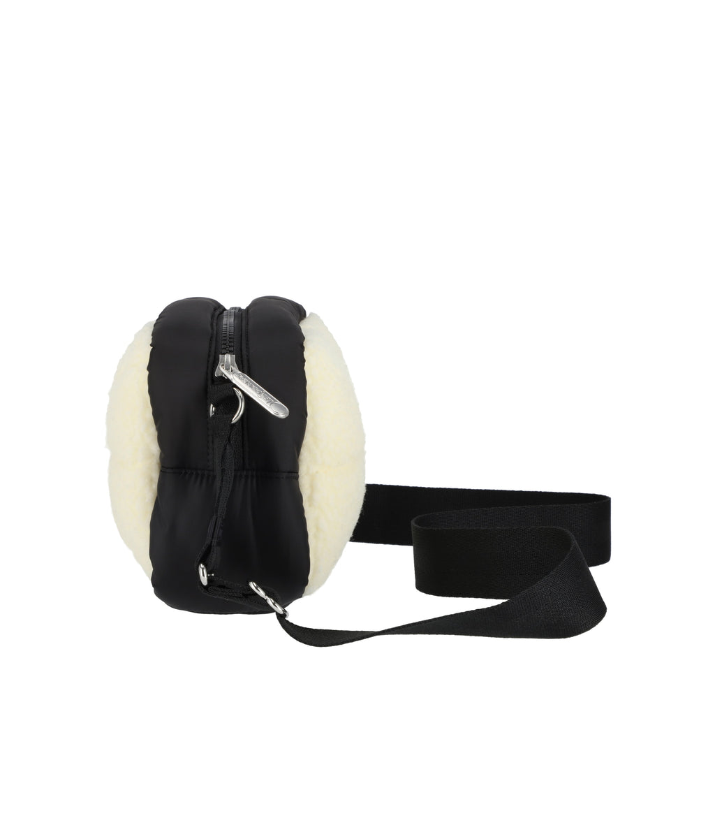 Puffy Sherpa Cube Crossbody - 24810284384304