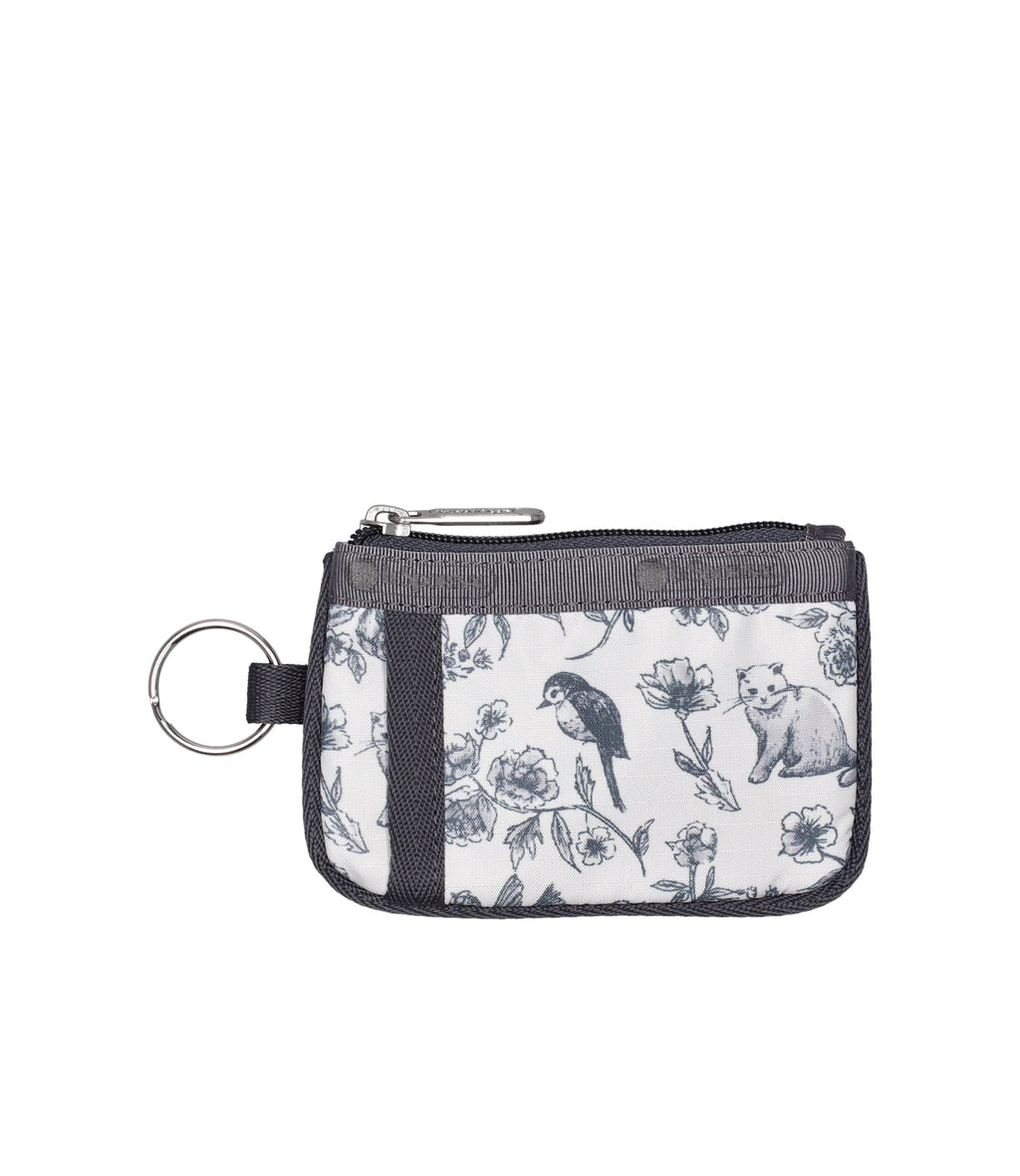 Key Card Holder - Floral Birds and Cats print – LeSportsac