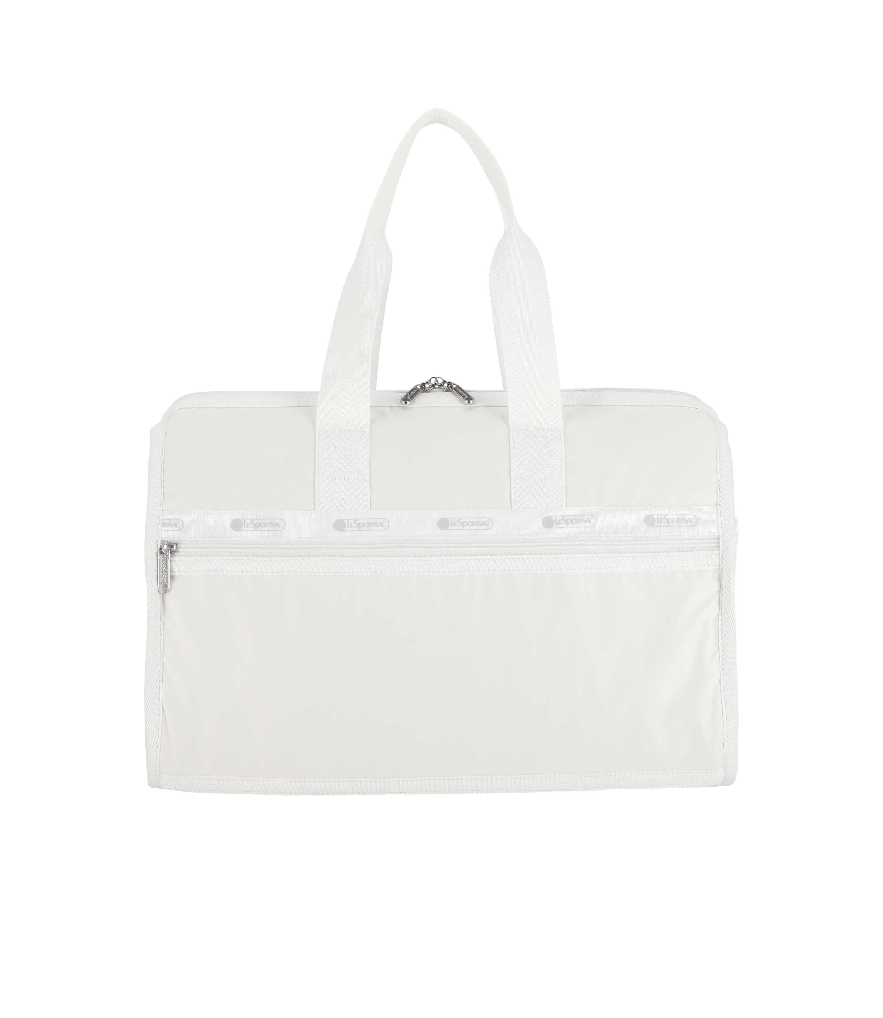 Deluxe Medium Weekender Meringue solid LeSportsac