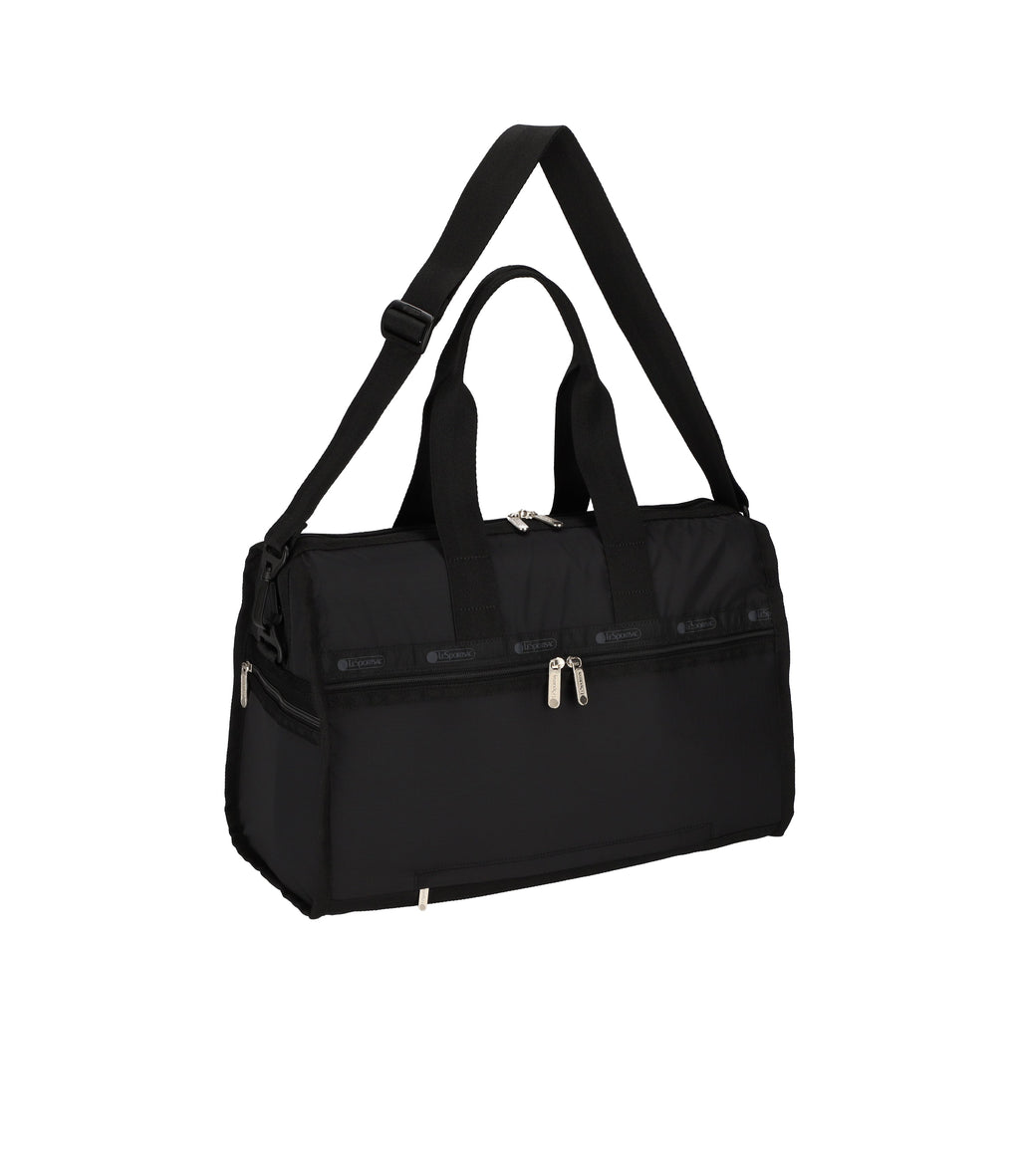 Black Deluxe Medium Weekender Bag