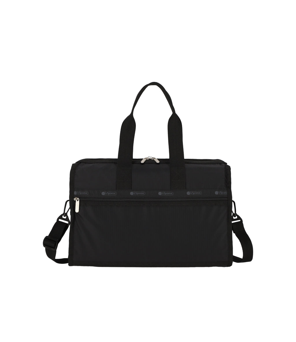 Black Deluxe Medium Weekender Bag