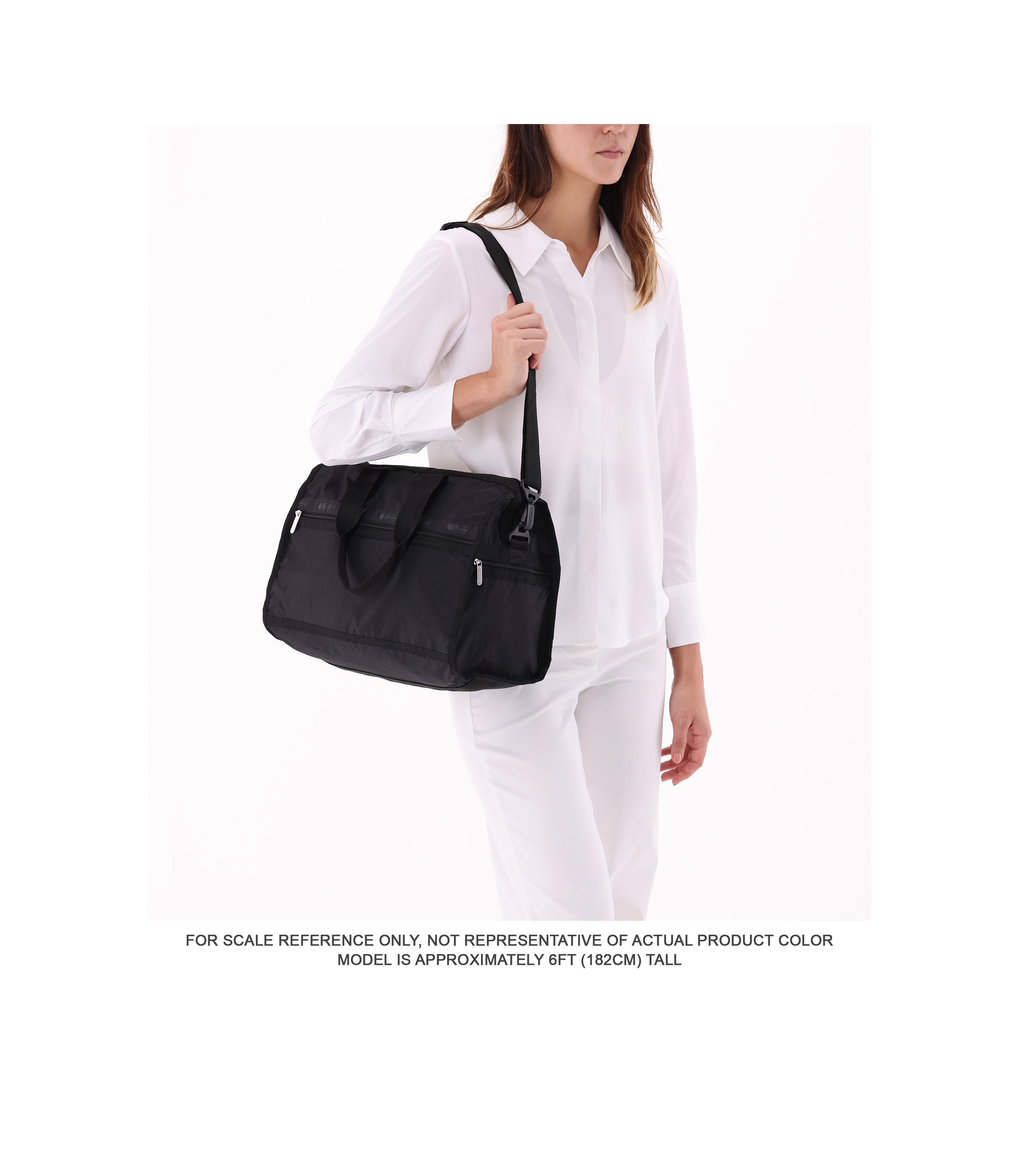 Black Deluxe Medium Weekender Bag | LeSportsac