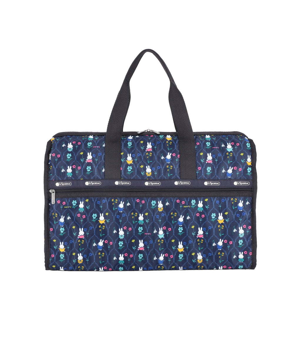 Deluxe Large Weekender - Miffy Garden Floral – LeSportsac