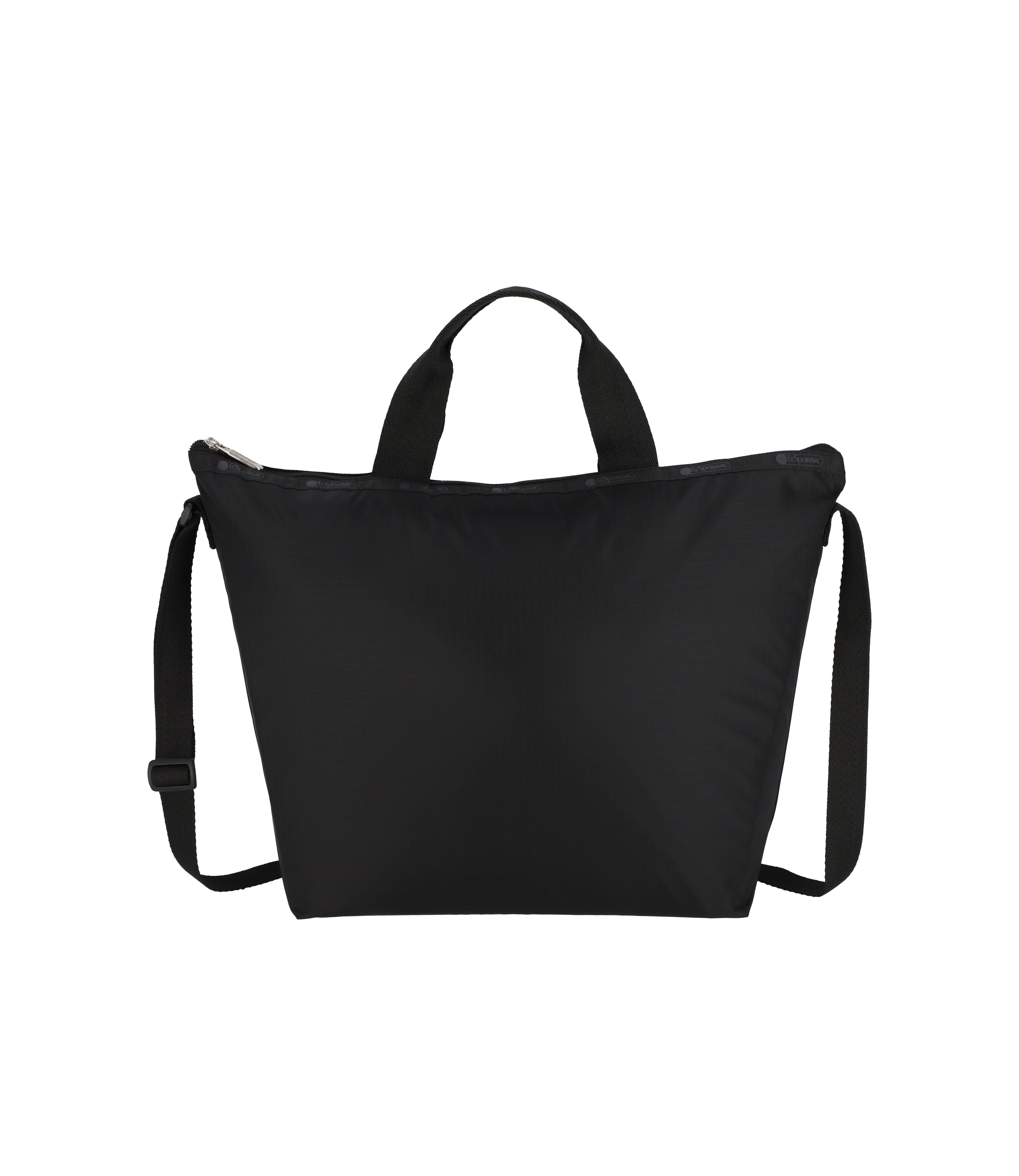 1 piece tweed black and white two-color plaid handbag simple