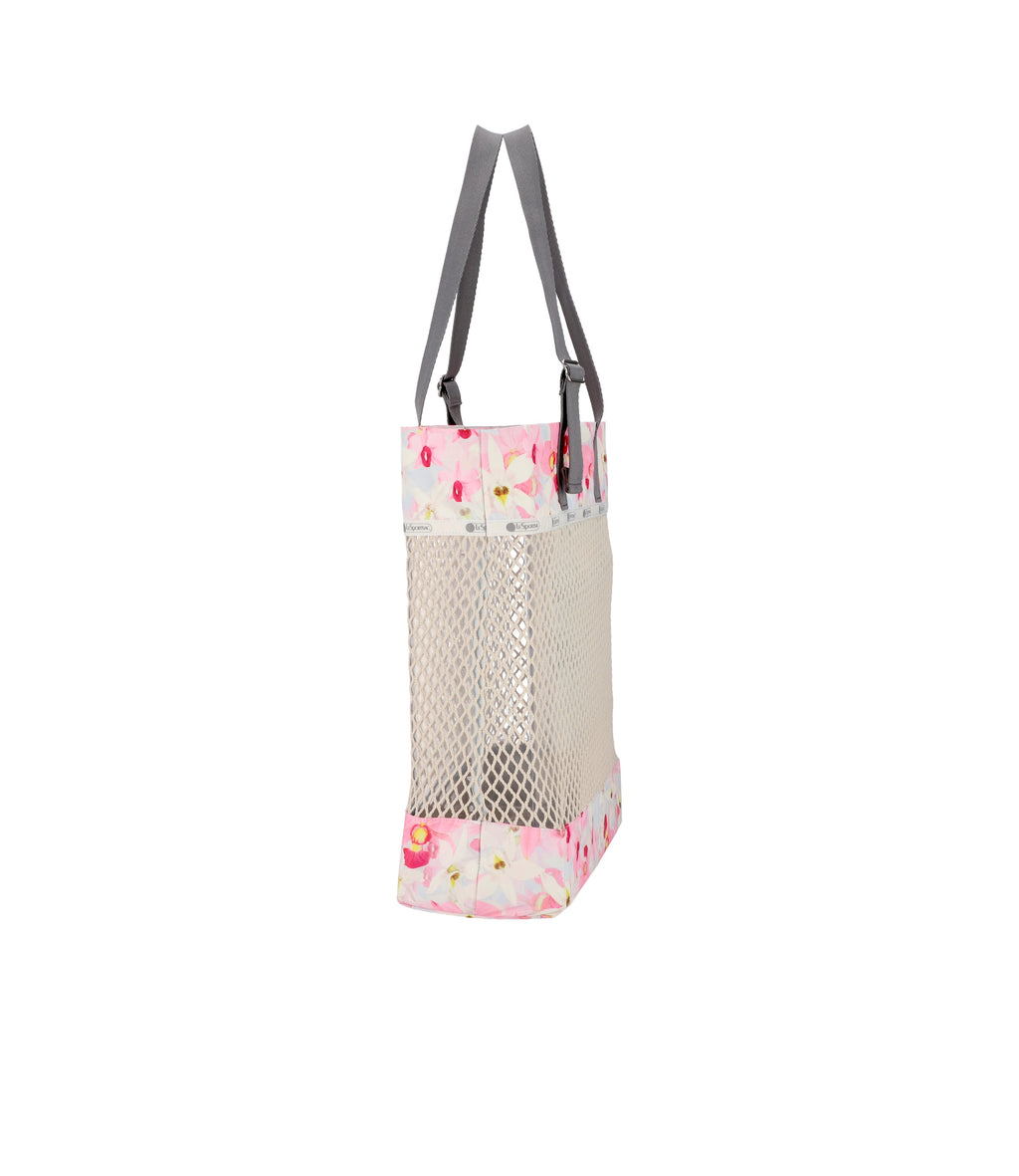 Mesh North/South Tote - 23926708437040