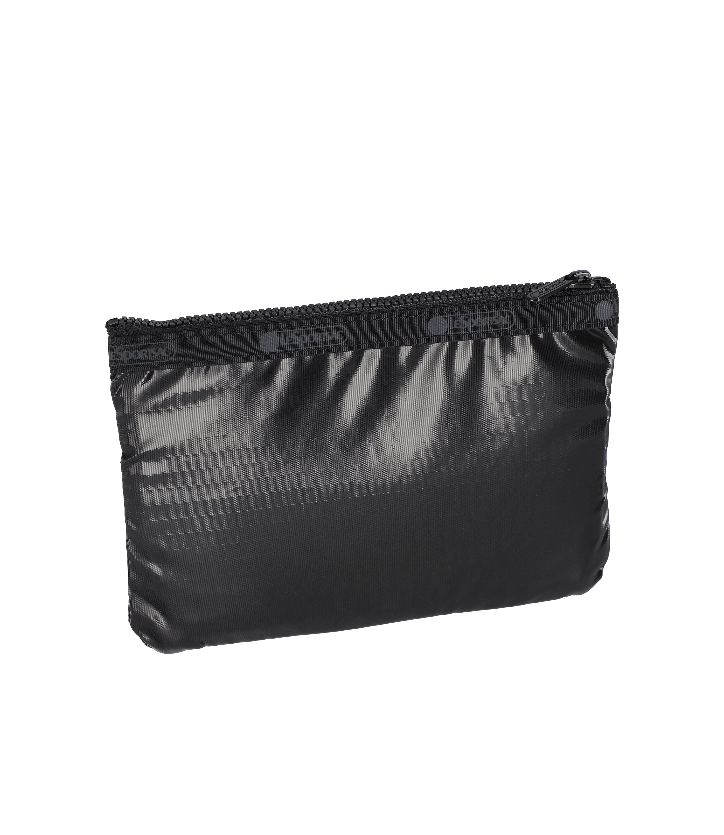 Shiny Black 3-Zip Cosmetic | LeSportsac