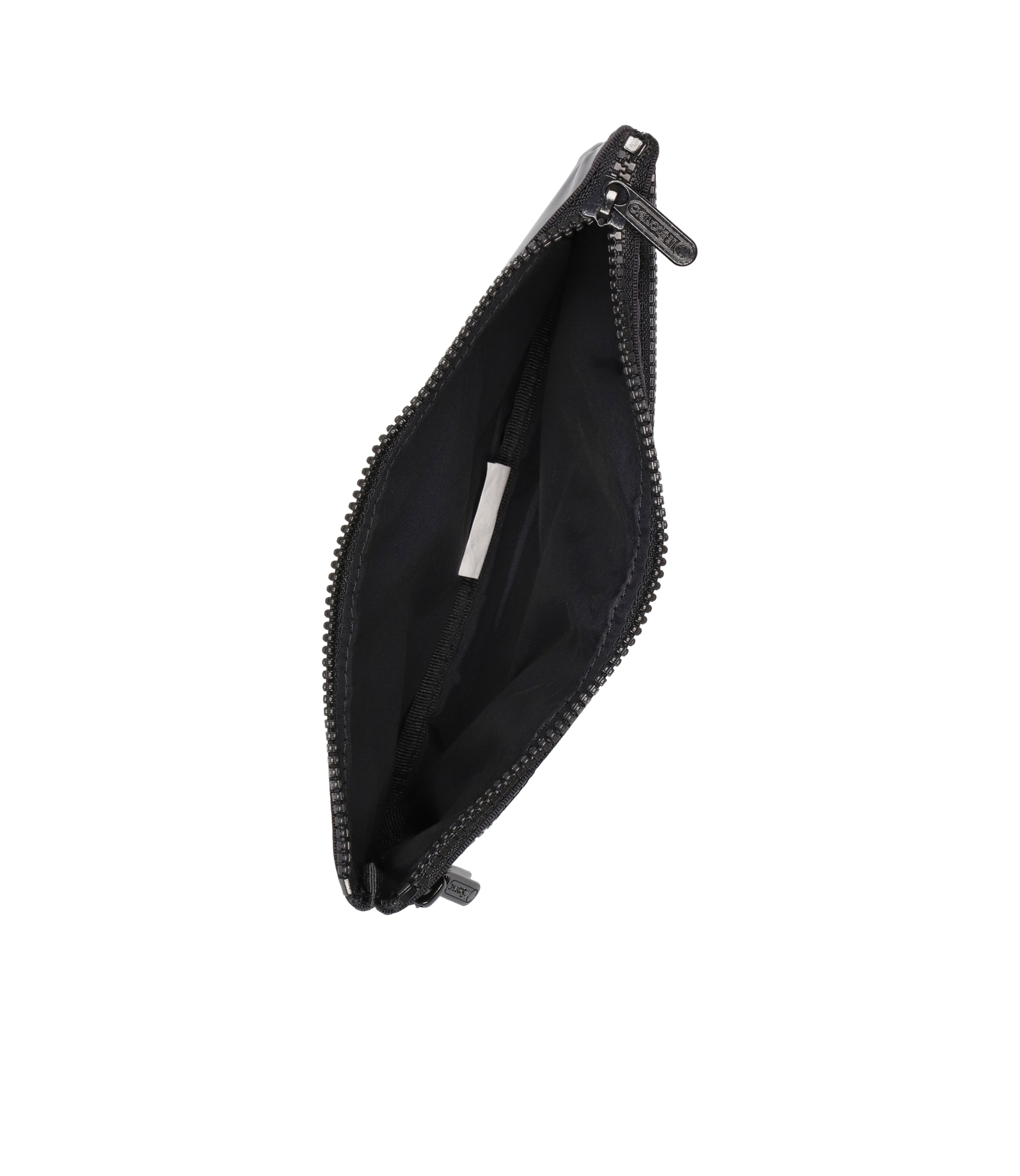 Shiny Black 3-Zip Cosmetic | LeSportsac