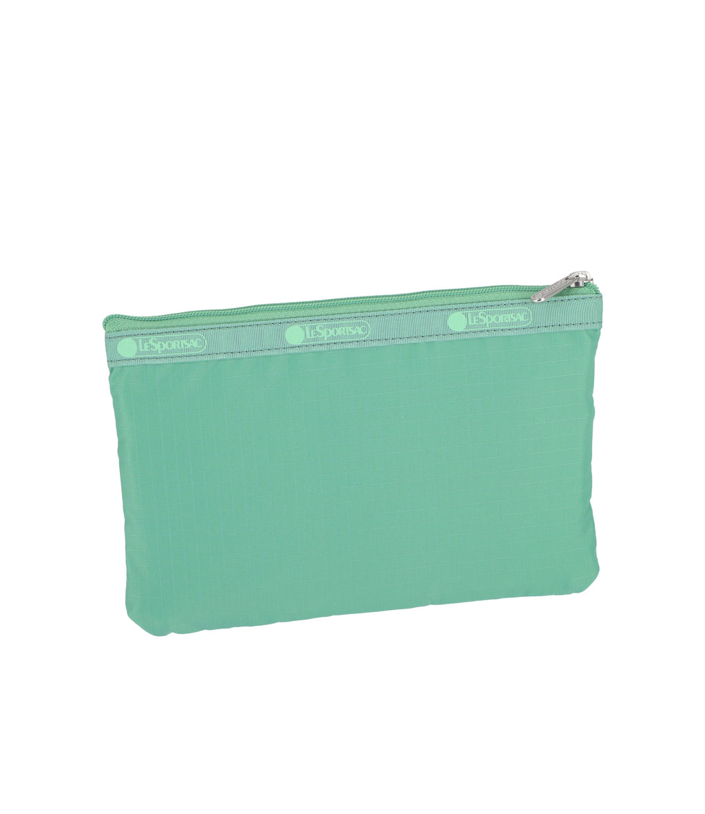 3-Zip Cosmetic - Sage Green solid – LeSportsac