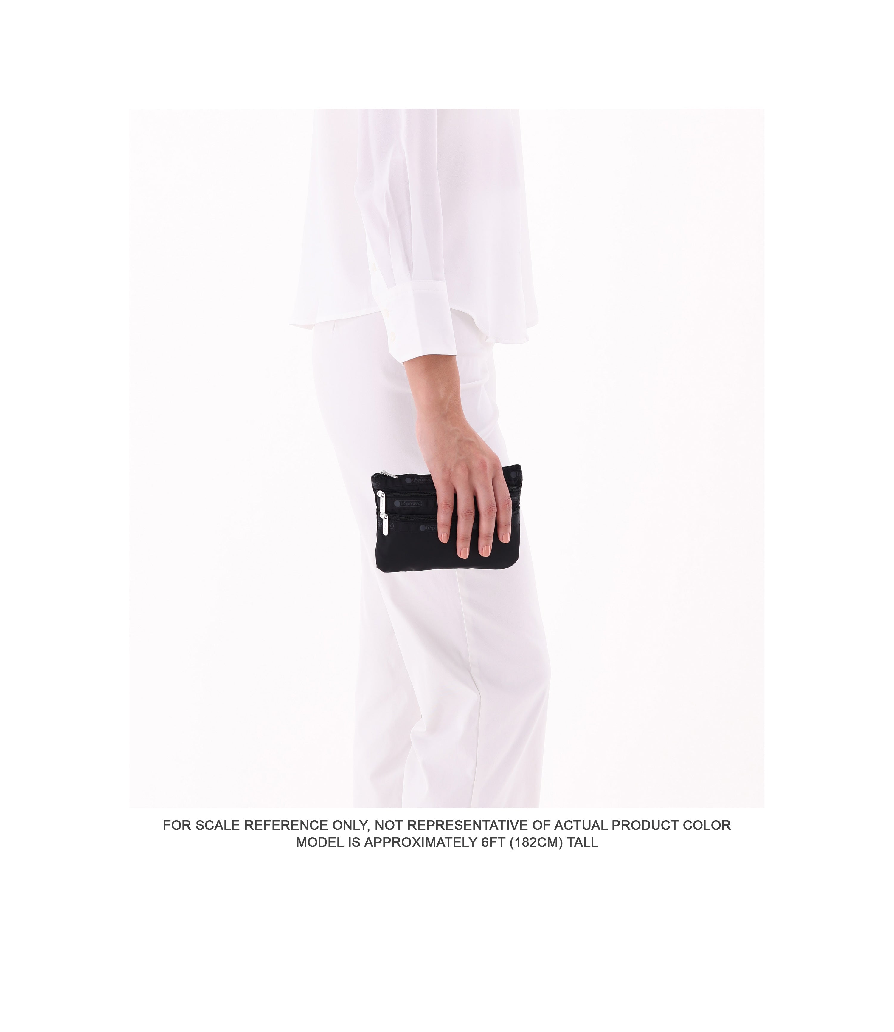Lesportsac 3 zipper cosmetic bag deals