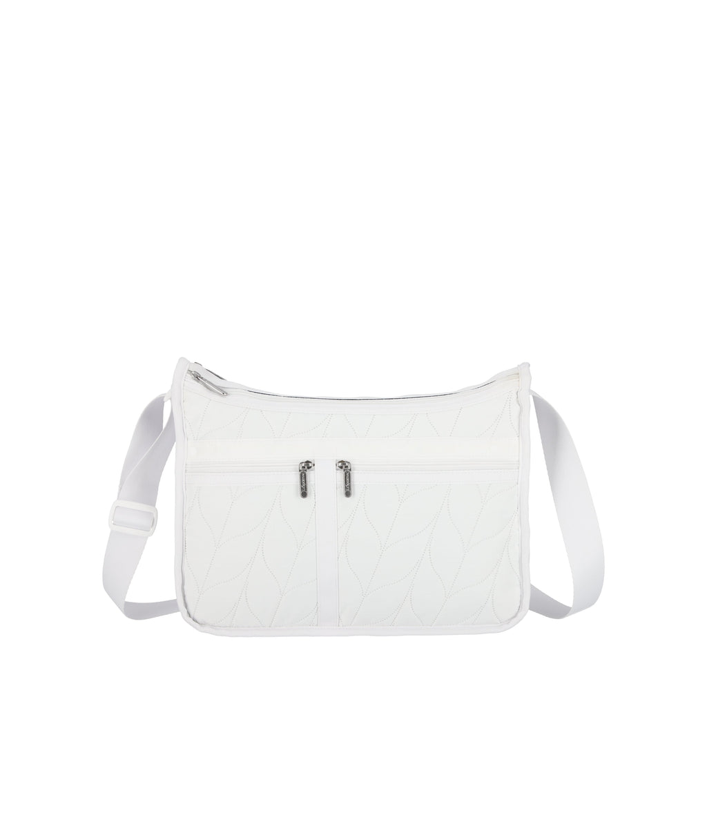 Lesportsac Deluxe Everyday Bag - Braided Deboss White