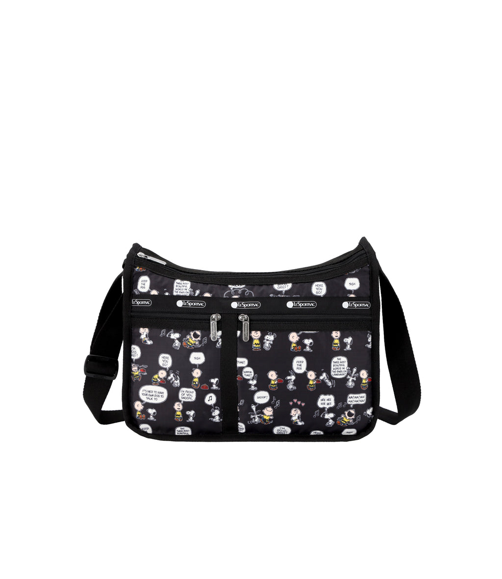 Lesportsac Everyday Zip Tote - Black Solid