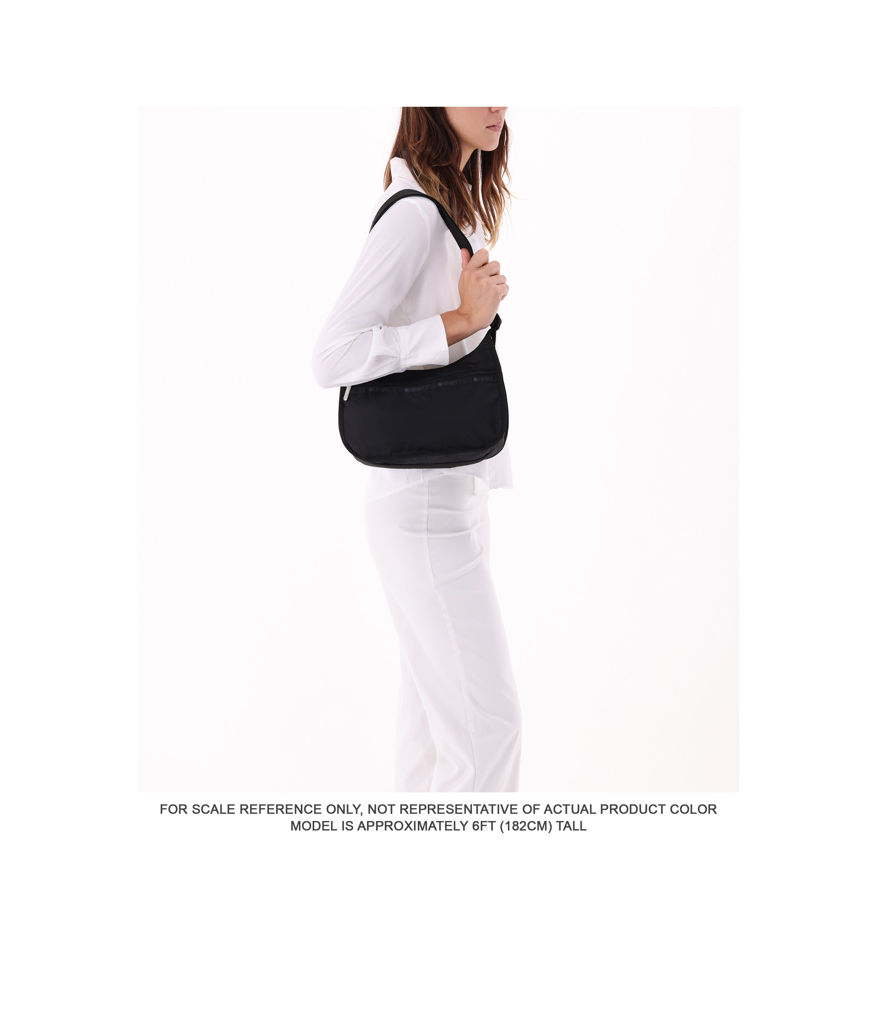★レスポートサック ラデュレ ショルダー CLASSIC HOBO クロスボディ Solid Black Classic Hobo Bag | Nylon Hobo Shoulder & Crossbody Bag