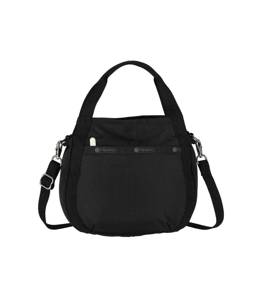 Lesportsac Gabrielle Small Box Crossbody Bag In Black Luxe