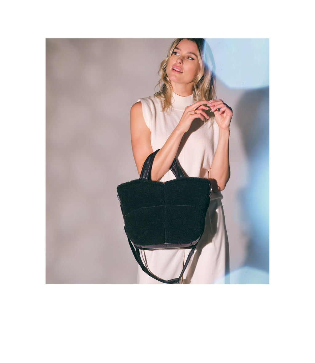 Puffy Sherpa Tote - 23446501457968